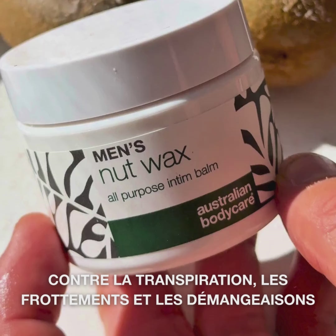 Klunke Wax pour hommes contre la transpiration, la friction et les odeurs dans la zone intime. Hydrate et protège la peau avec du beurre de karité, du squalane et du bisabolol.