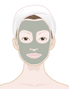 Masque pour visage : peaux impures et acnéiques