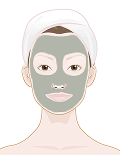 Masque pour visage : peaux impures et acnéiques