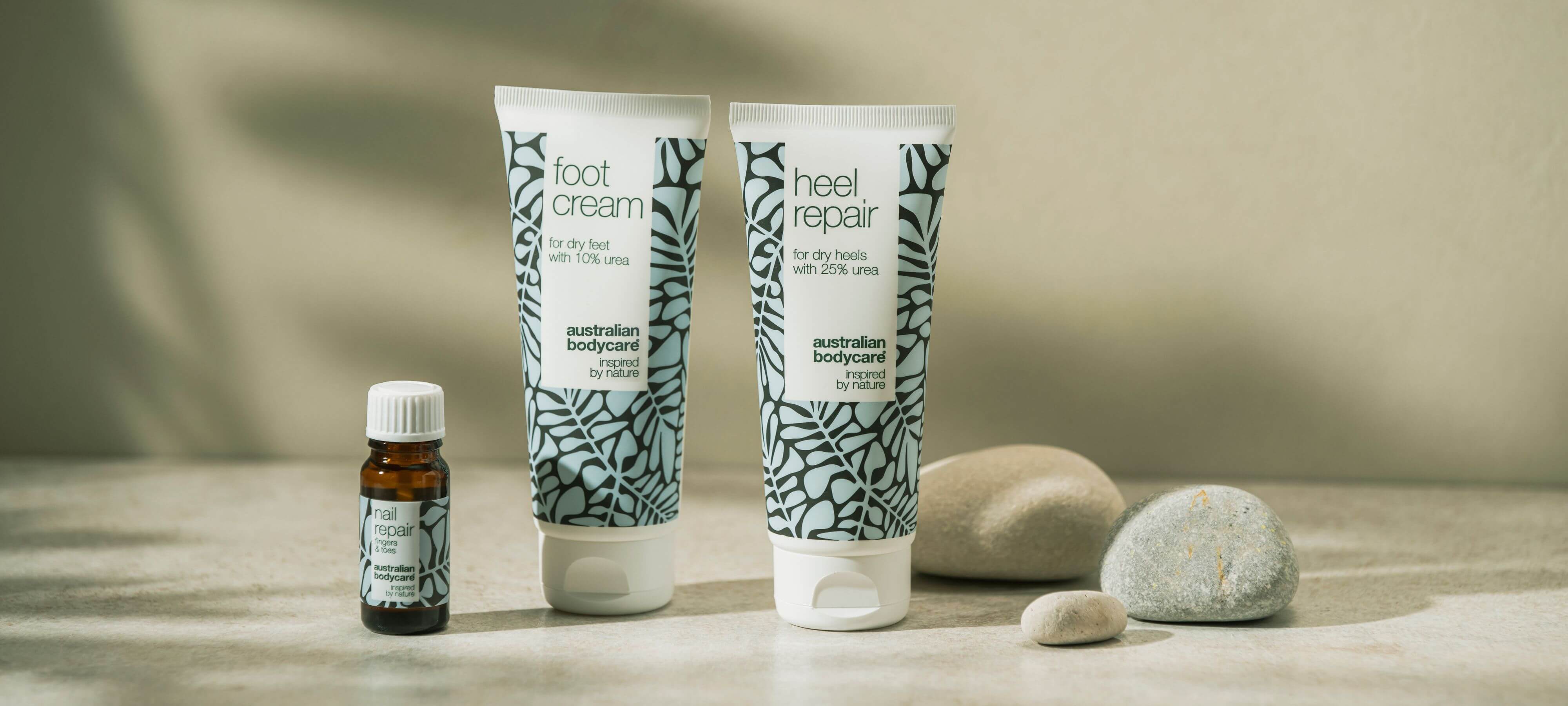 Produits pour les pieds secs et malodorants ainsi que les talons crevassés