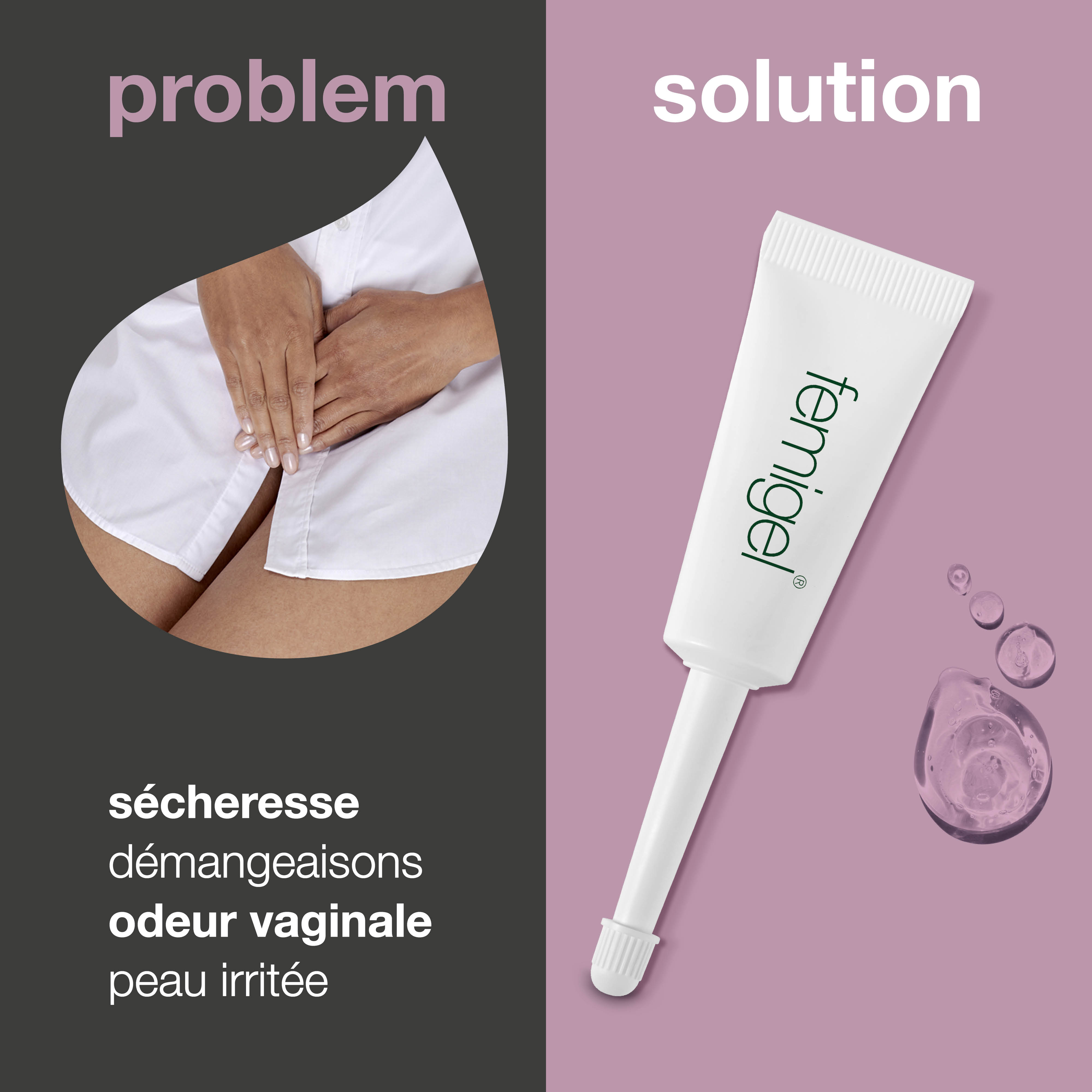 Femigel pour la sécheresse vaginale, les démangeaisons et les odeurs — Découvrez un soulagement de la sécheresse vaginale, des démangeaisons et des odeurs avec Femigel. Le gel sans hormones neutralise les bactéries et les irritations. Testé cliniquement pour des soins intimes efficaces.