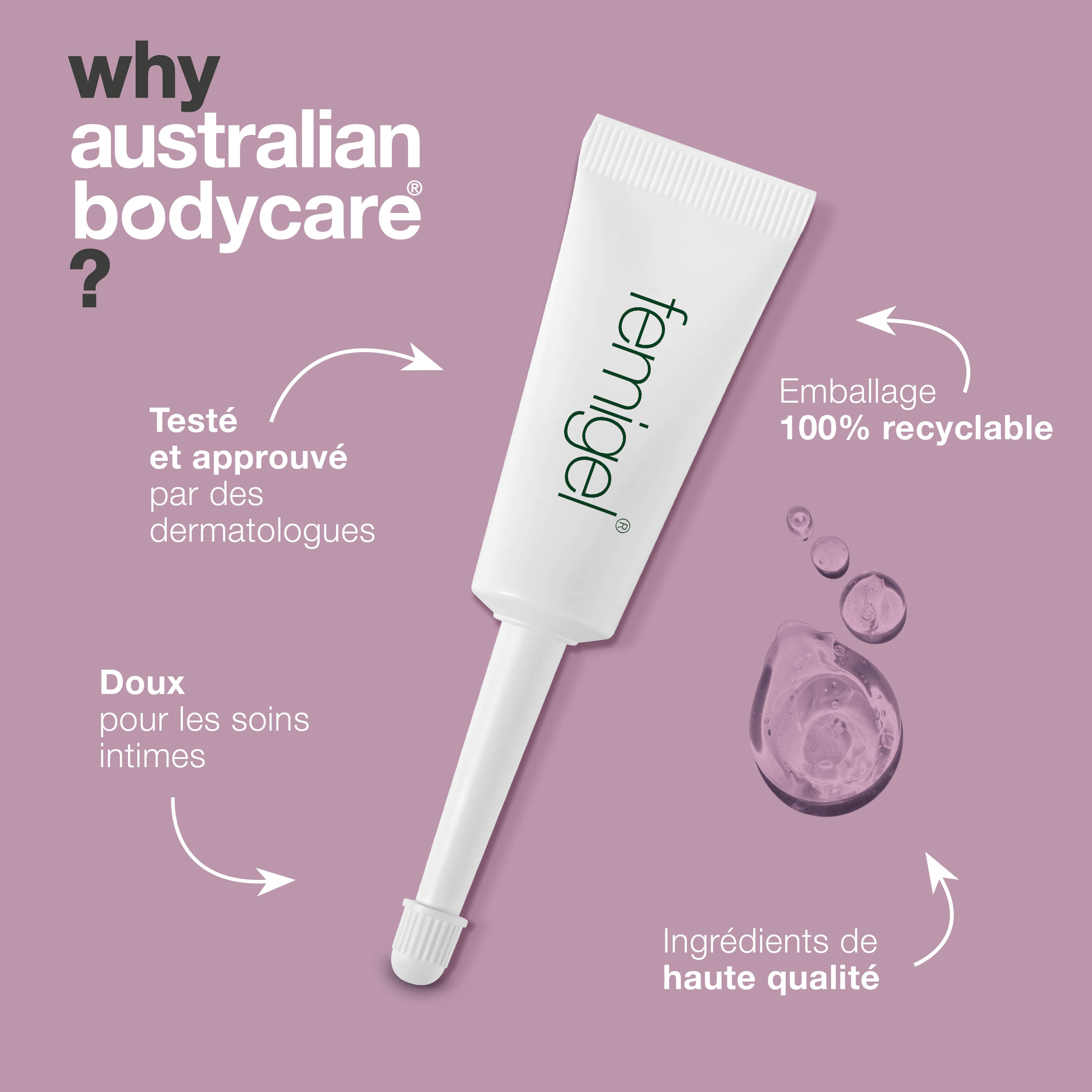 Femigel pour la sécheresse vaginale, les démangeaisons et les odeurs — Découvrez un soulagement de la sécheresse vaginale, des démangeaisons et des odeurs avec Femigel. Le gel sans hormones neutralise les bactéries et les irritations. Testé cliniquement pour des soins intimes efficaces.