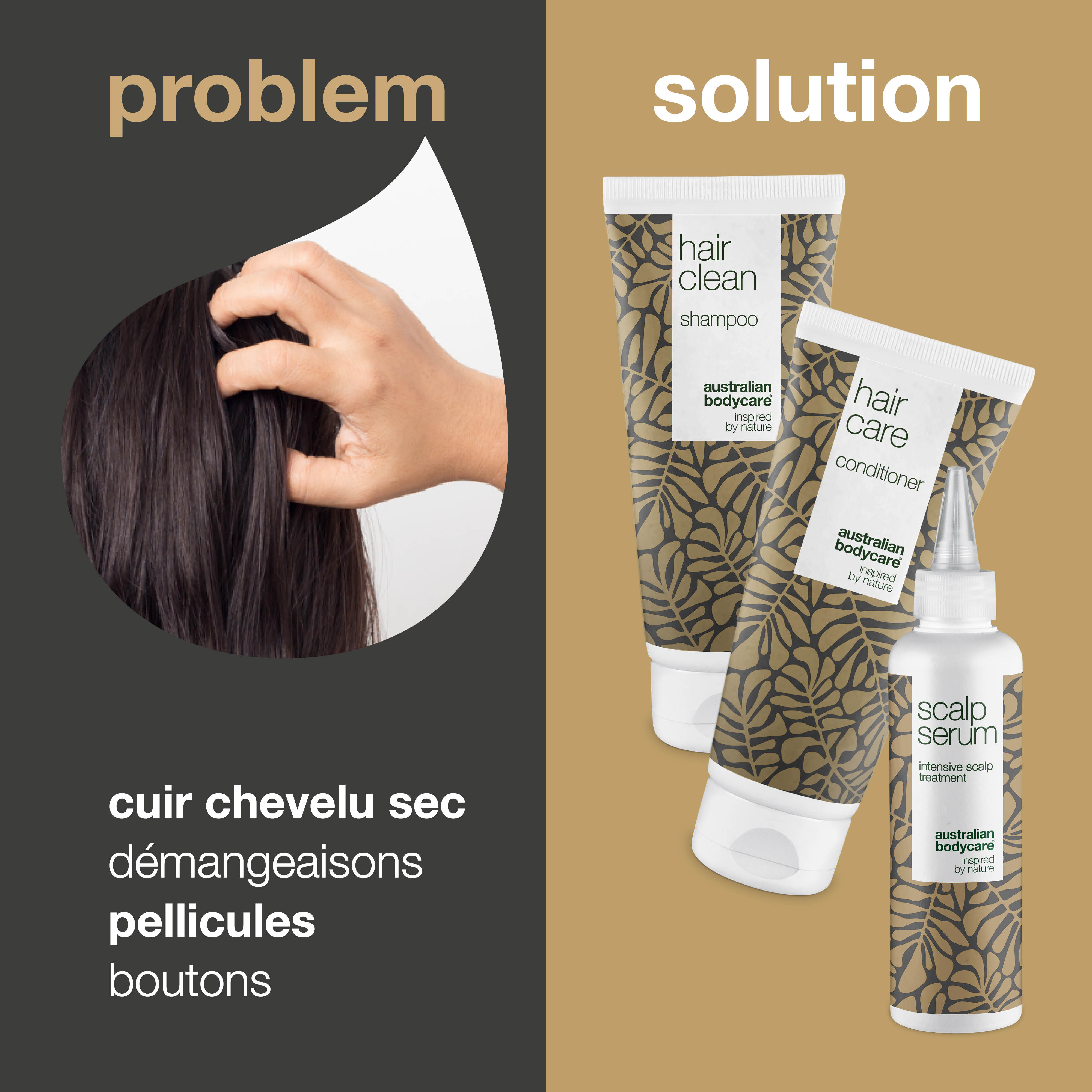 Kit de soins du cuir chevelu contre les pellicules et le cuir chevelu sec — Tout ce dont vous avez besoin pour prendre soin d'un cuir chevelu sec et irrité, le tout dans un seul emballage