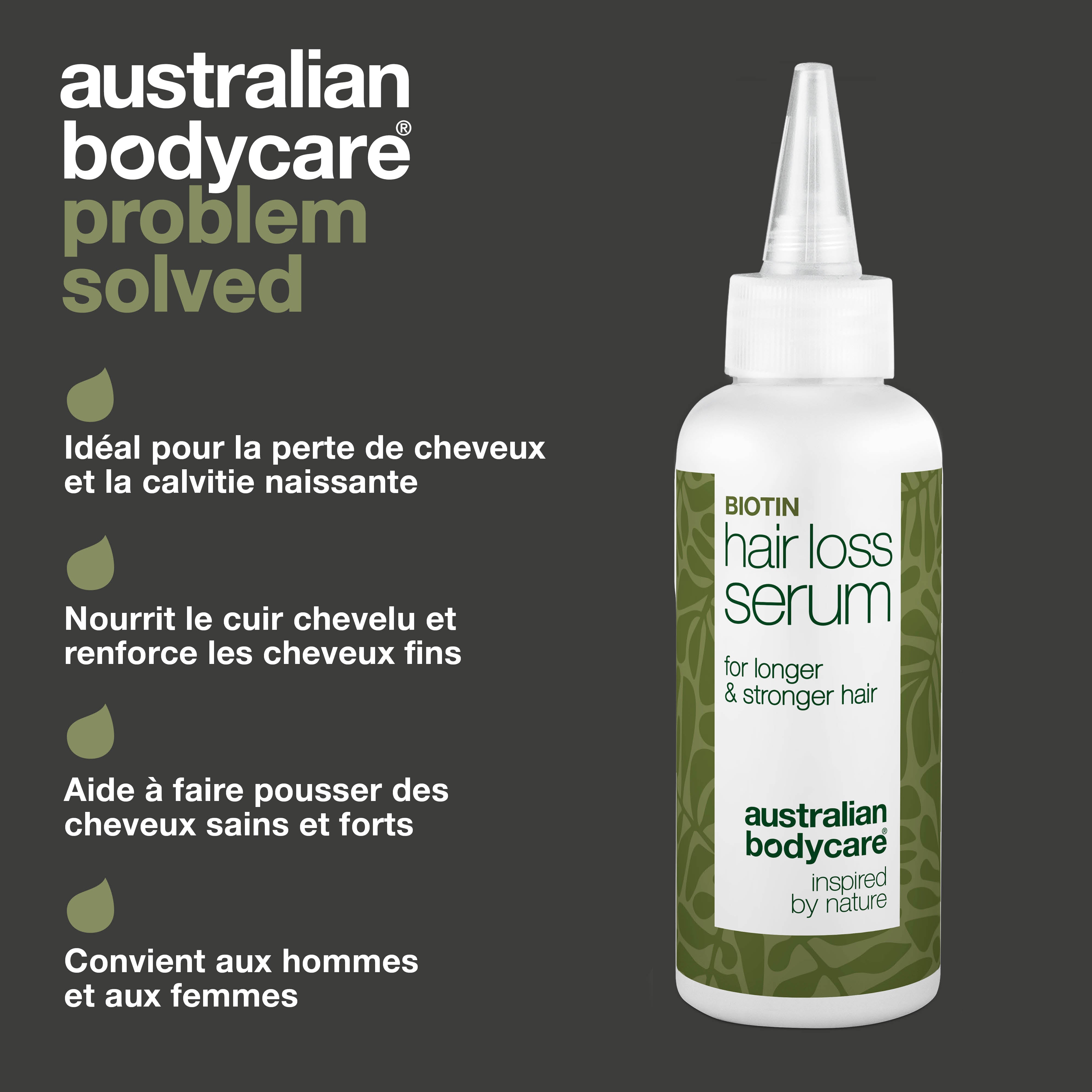 Sérum anti-chute avec biotine, Capilia Longa & caféine — Sérum anti-chute avec biotine, Capilia Longa & caféine.