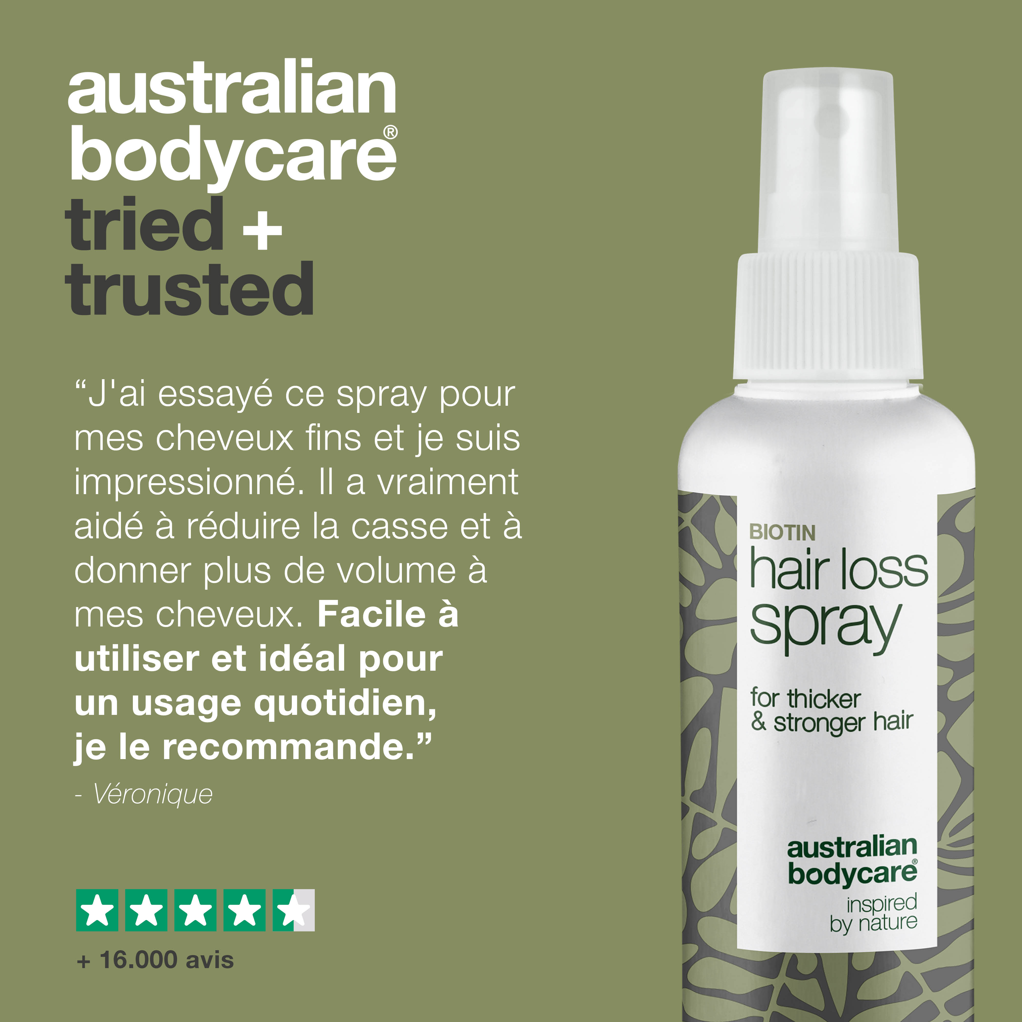 Laque pour la protection des cheveux fins — Laque pour protéger les cheveux fins en cas de chute, de cheveux fins et de dégarni
