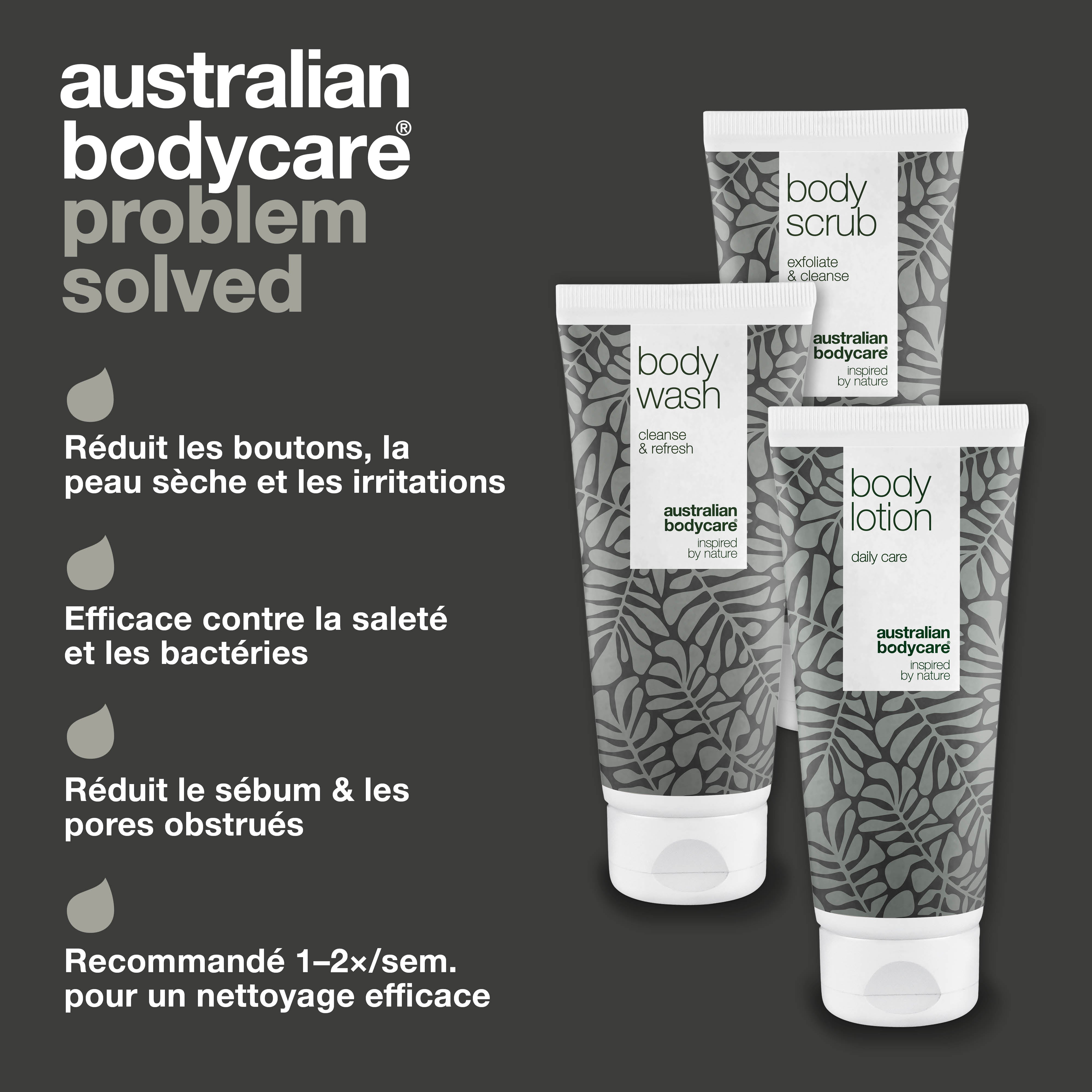 Kit Exfoliation Peau — 3 produits qui réduisent le sébum et les boutons