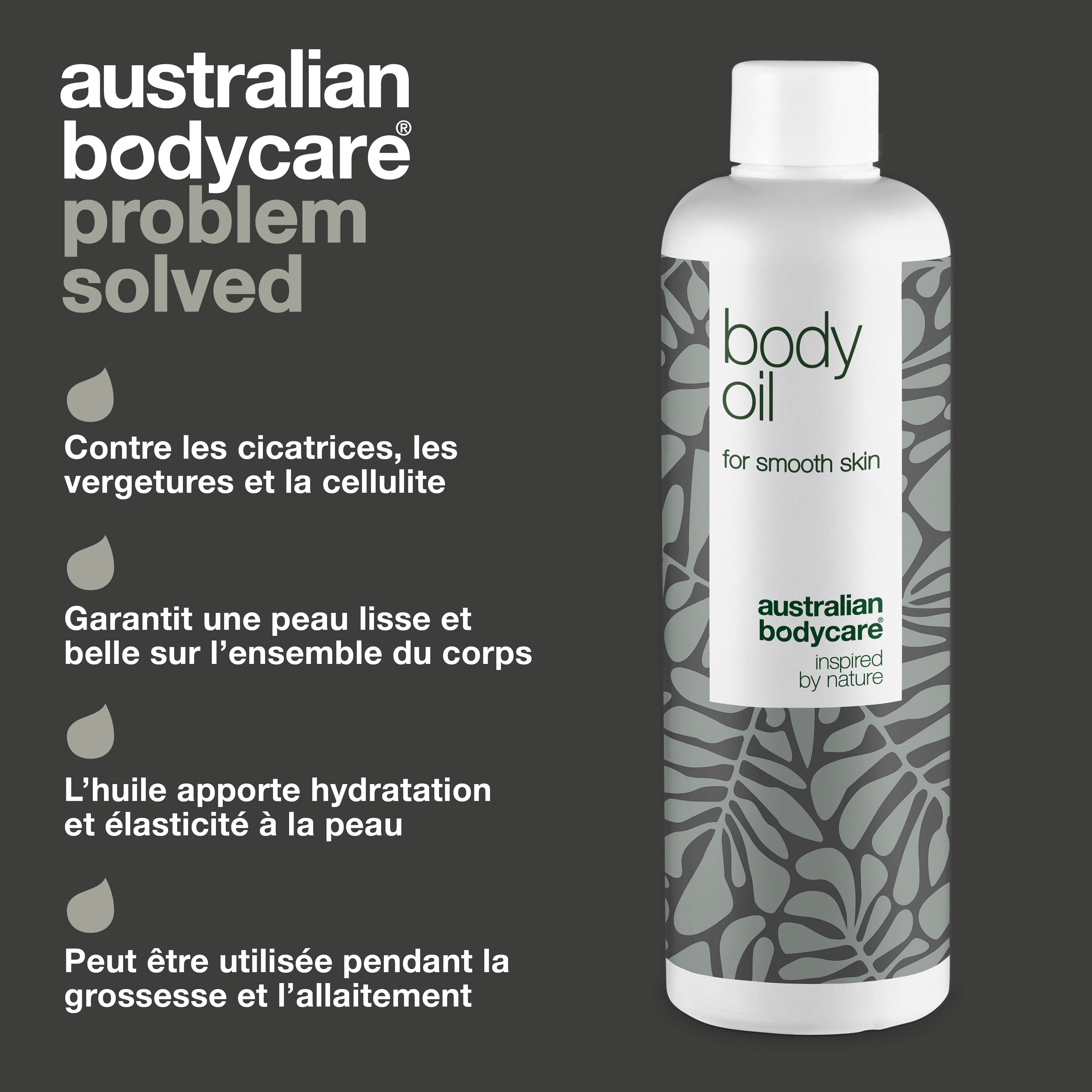 Body Oil – Réduit vergetures, cicatrices et taches pigmentaires — Body Oil réduit vergetures, cicatrices et taches. Avec huile d’amande, squalane et vitamine E, il hydrate et adoucit la peau.