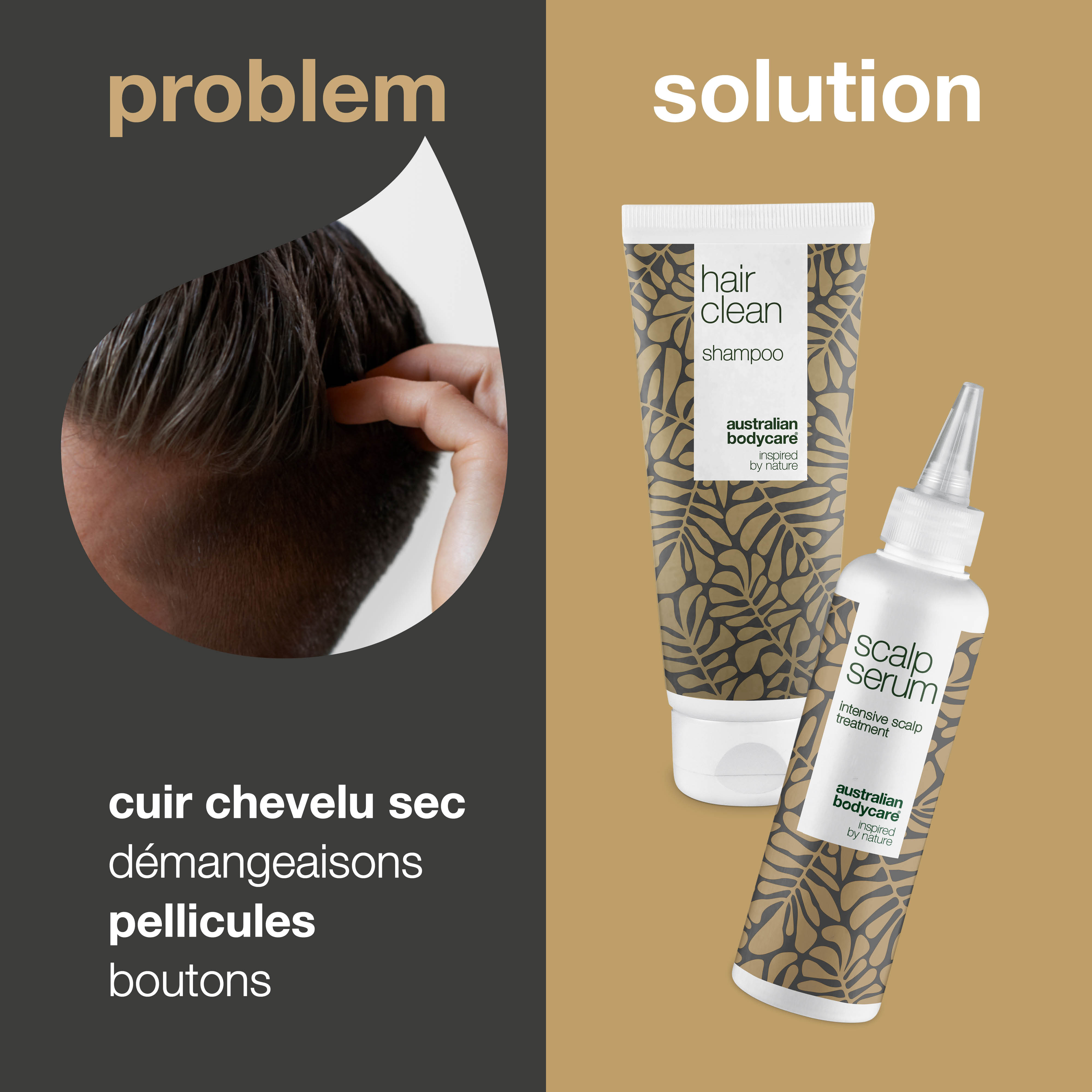 Kit pour pellicules, cuir chevelu sec et démangeaisons — 2x produits pour pellicules, cuir chevelu sec et démangeaisons
