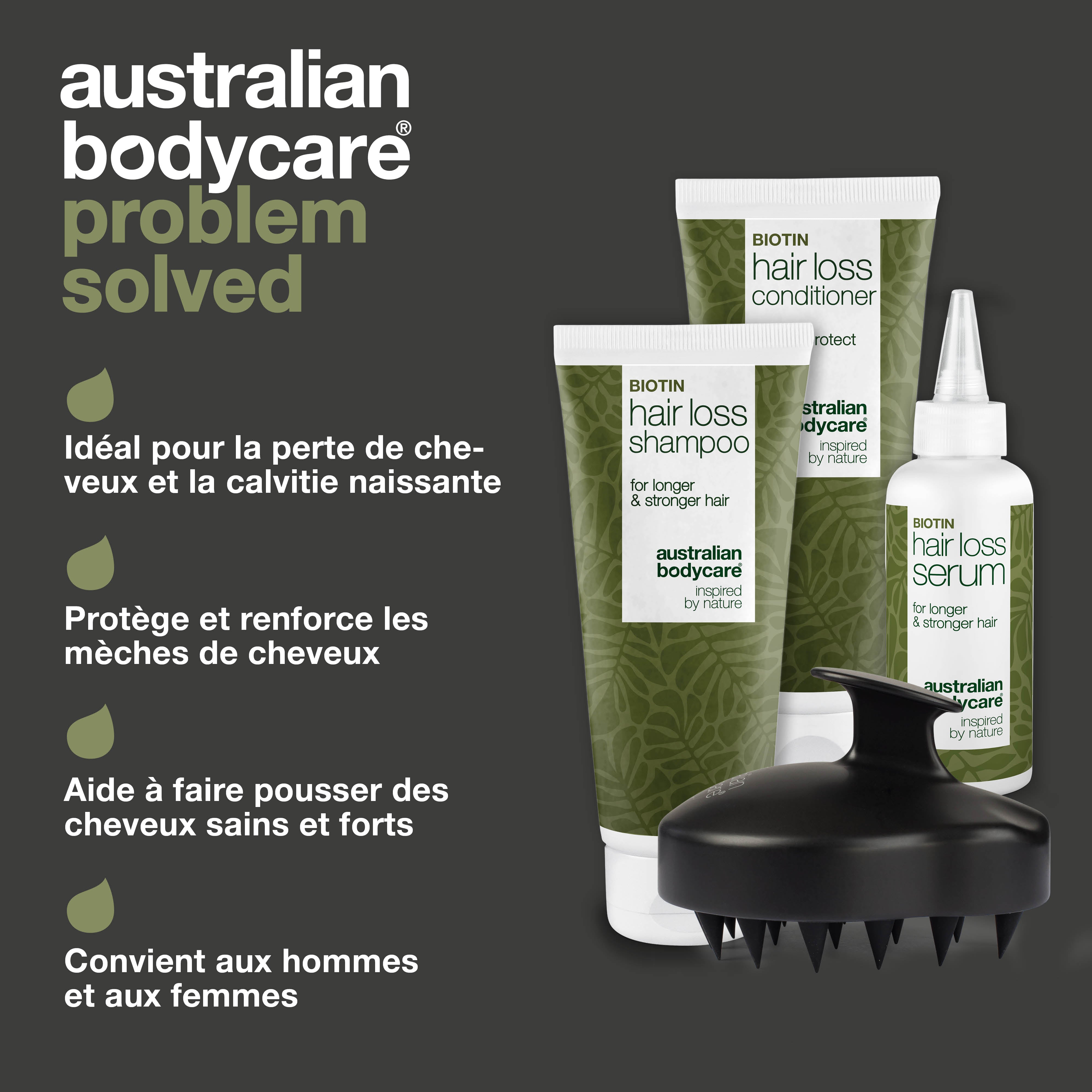 Le kit ultime contre la perte de cheveux — 4 produits pour la perte de cheveux et l'éclaircissement des cheveux