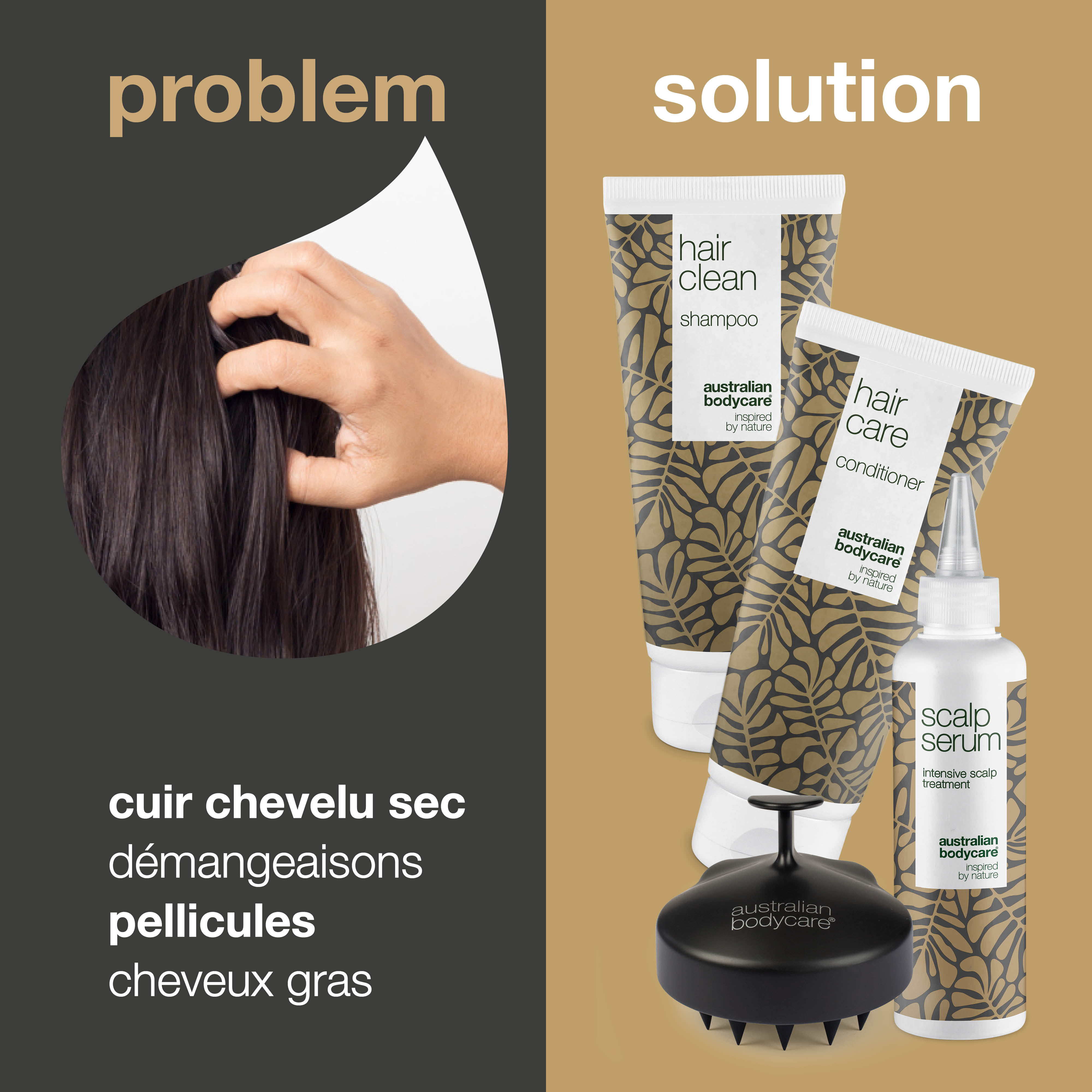 Le kit ultime de soins du cuir chevelu — 4 produits pour les pellicules, les cheveux gras et le cuir chevelu sec ou qui démange