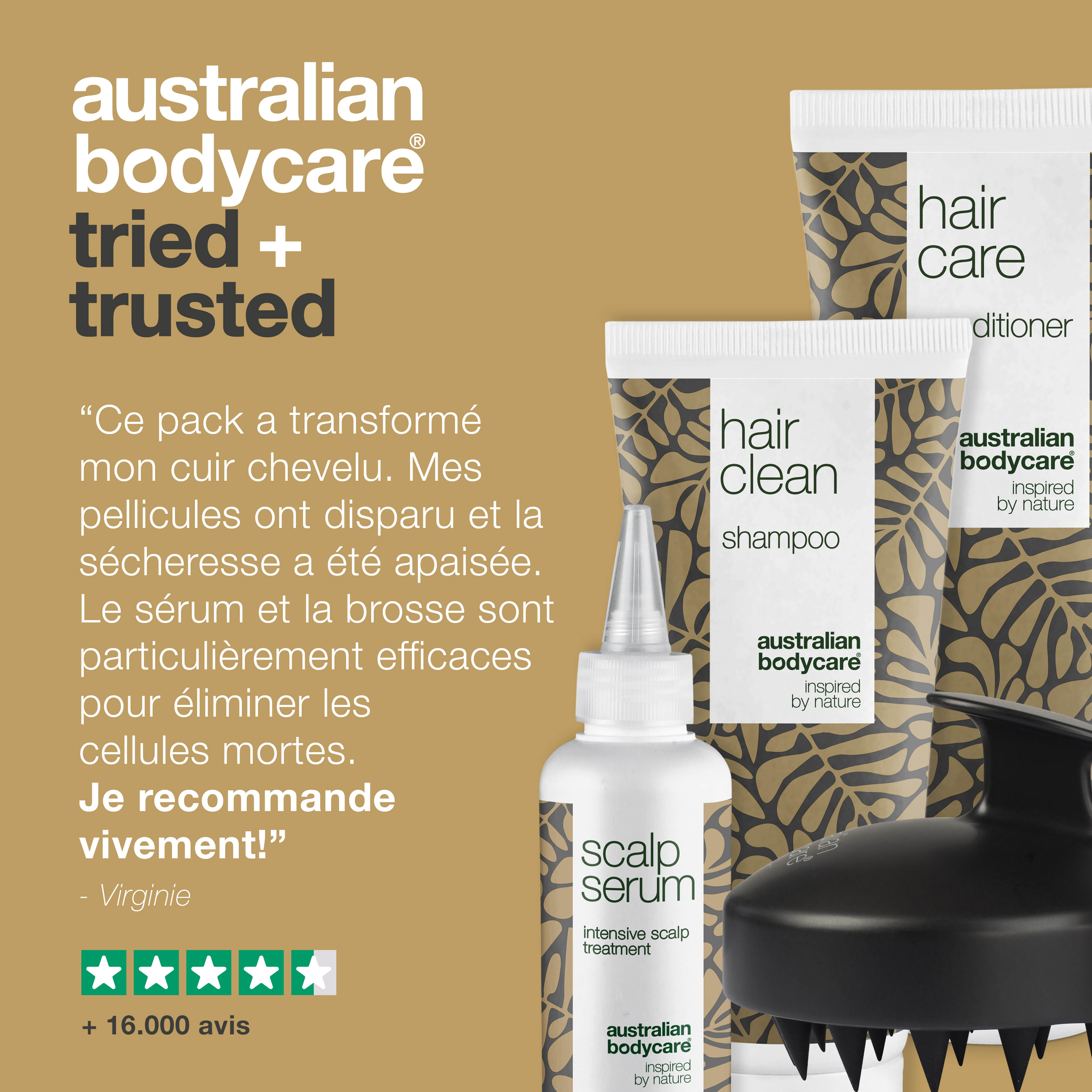 Le kit ultime de soins du cuir chevelu — 4 produits pour les pellicules, les cheveux gras et le cuir chevelu sec ou qui démange