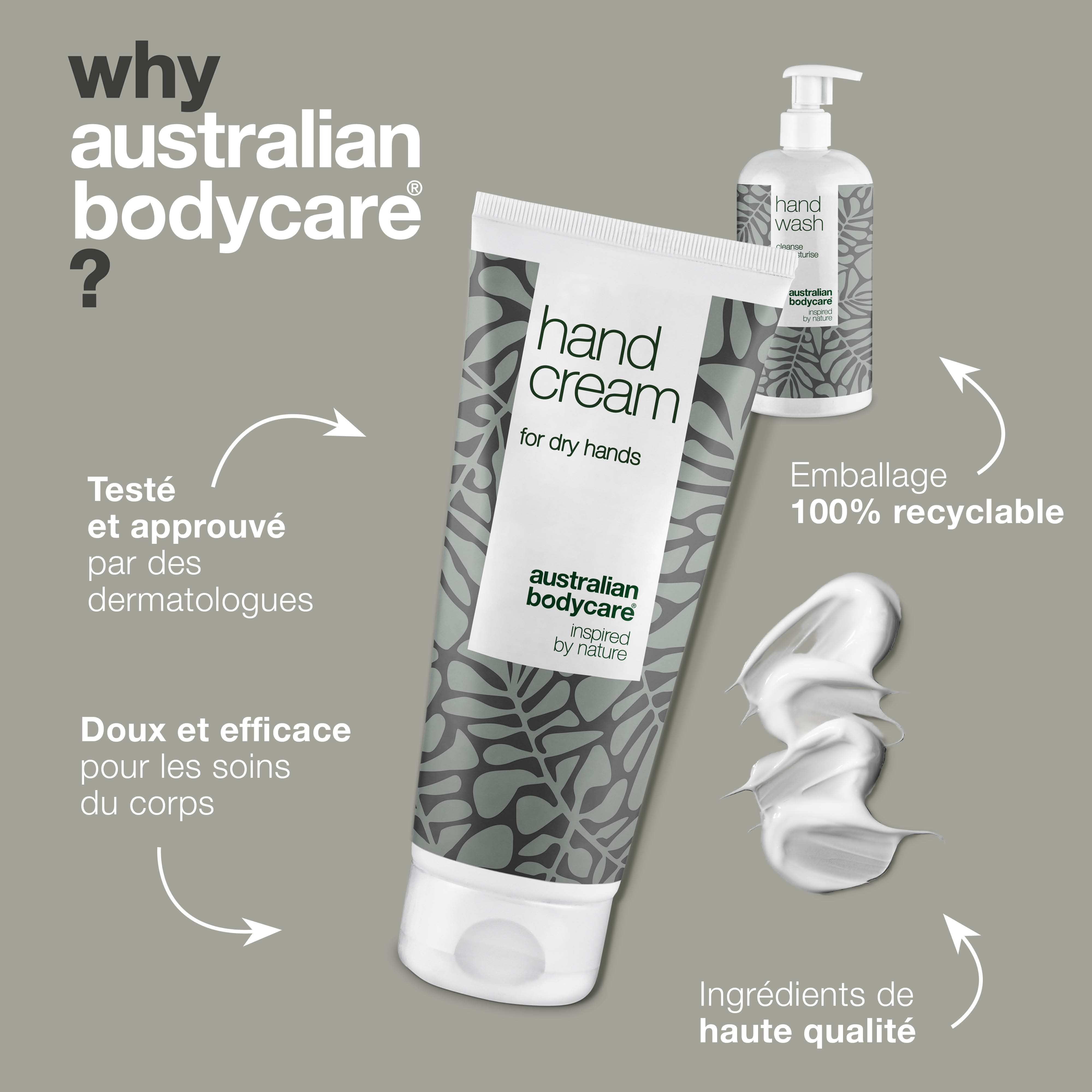 Kit contre les démangeaisons des mains à peau sèche et mains douloureuses — Savon et crème pour les mains pour les mains gercées et sèches