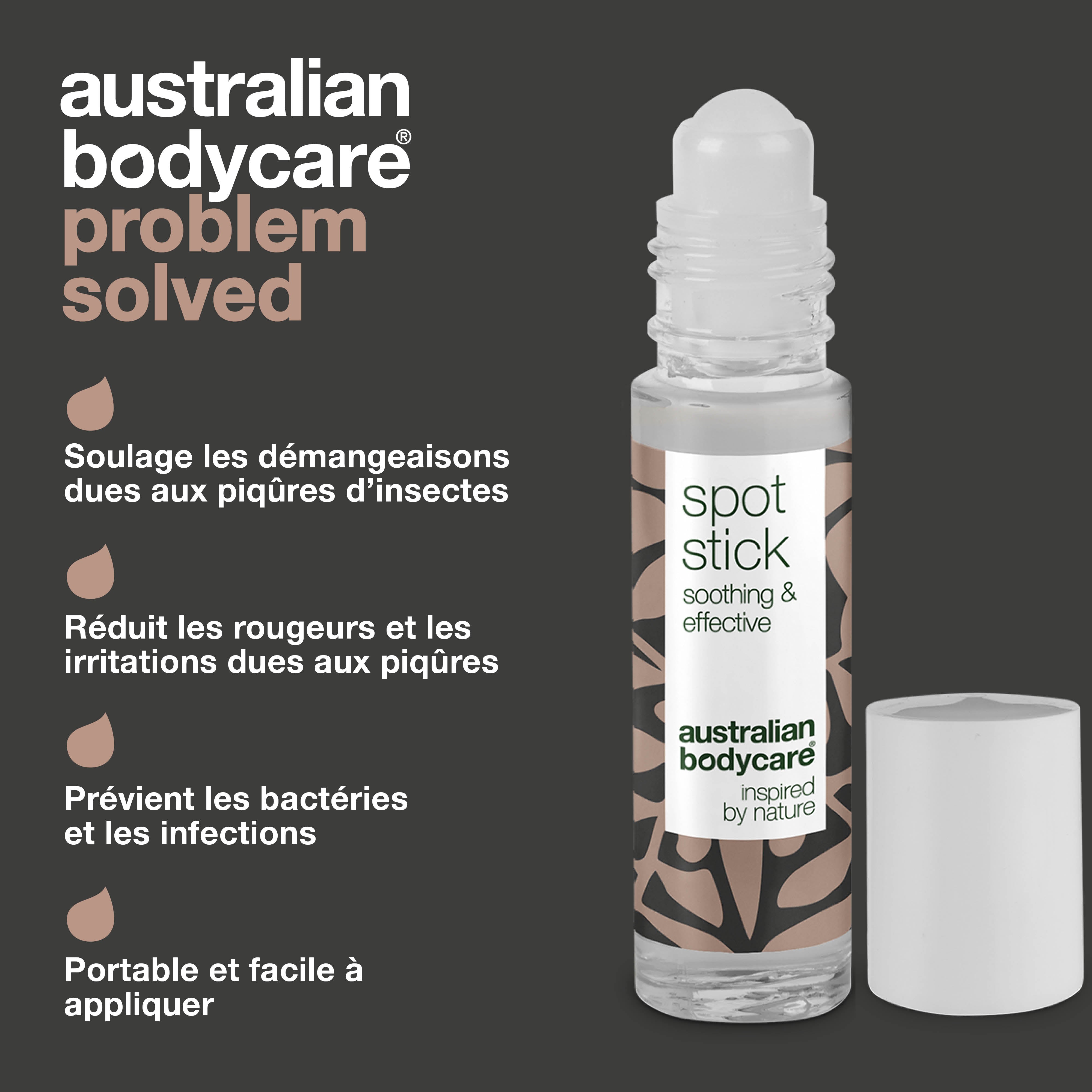 Stick contre les piqûres de moustiques — Stick pratique contre les bactéries et les irritations causées par les piqûres d'insectes