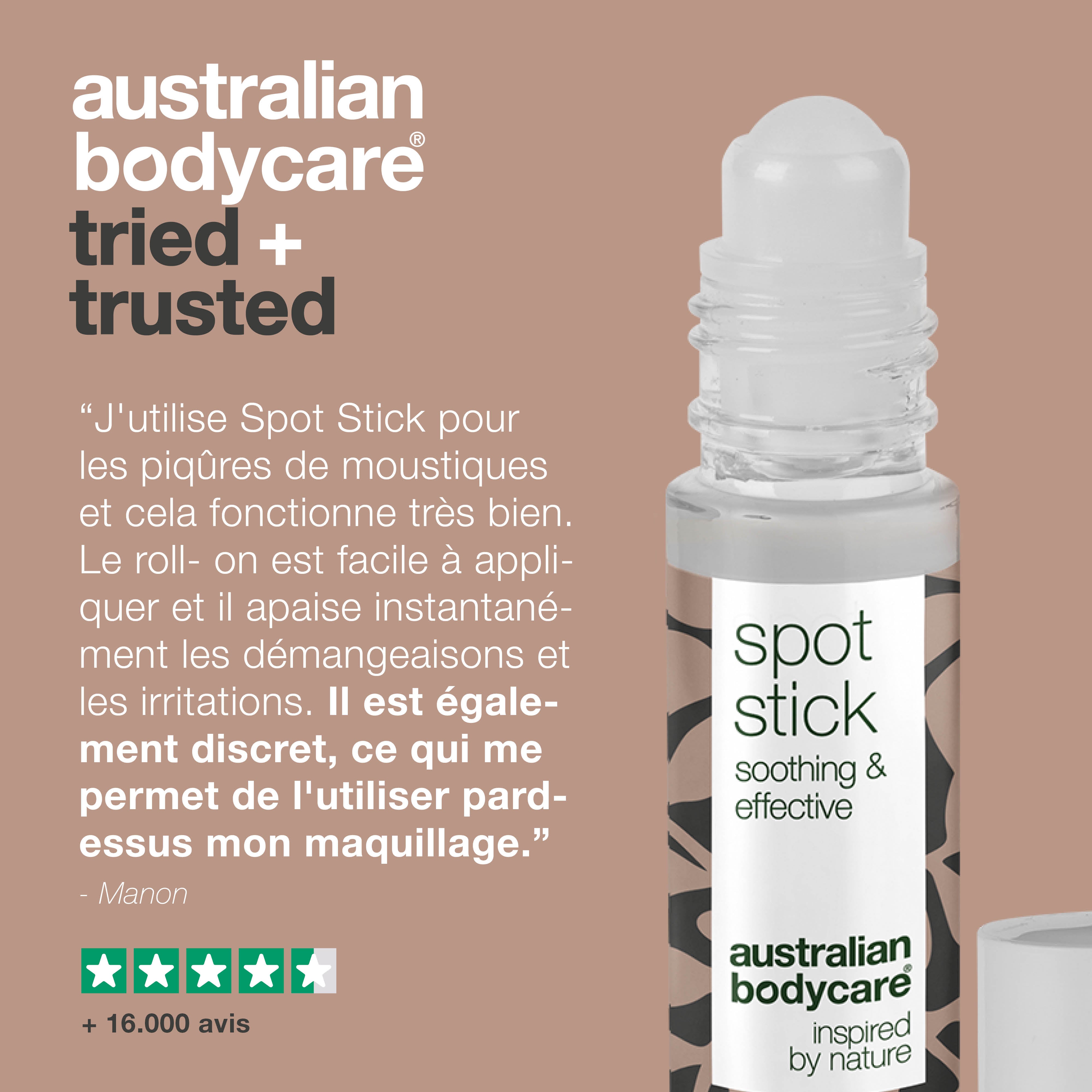 Stick contre les piqûres de moustiques — Stick pratique contre les bactéries et les irritations causées par les piqûres d'insectes