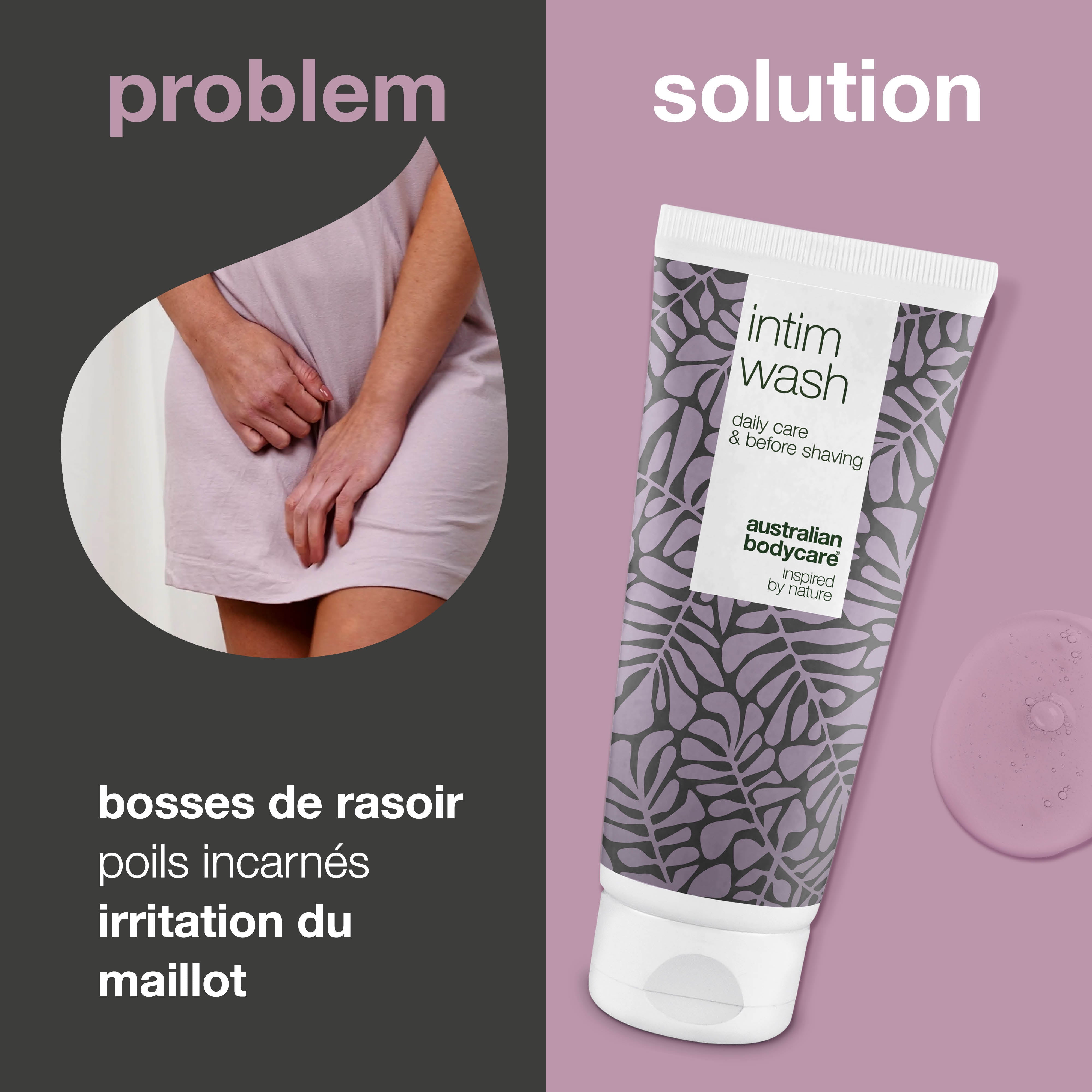 Savon intime pour le rasage – Prévient les bosses rouges et les poils incarnés – Faites l'expérience d'un rasage doux et sans irritation avec notre savon intime. Prévient les bosses rouges, les poils incarnés et les parasites de la barbe. Ingrédients naturels.