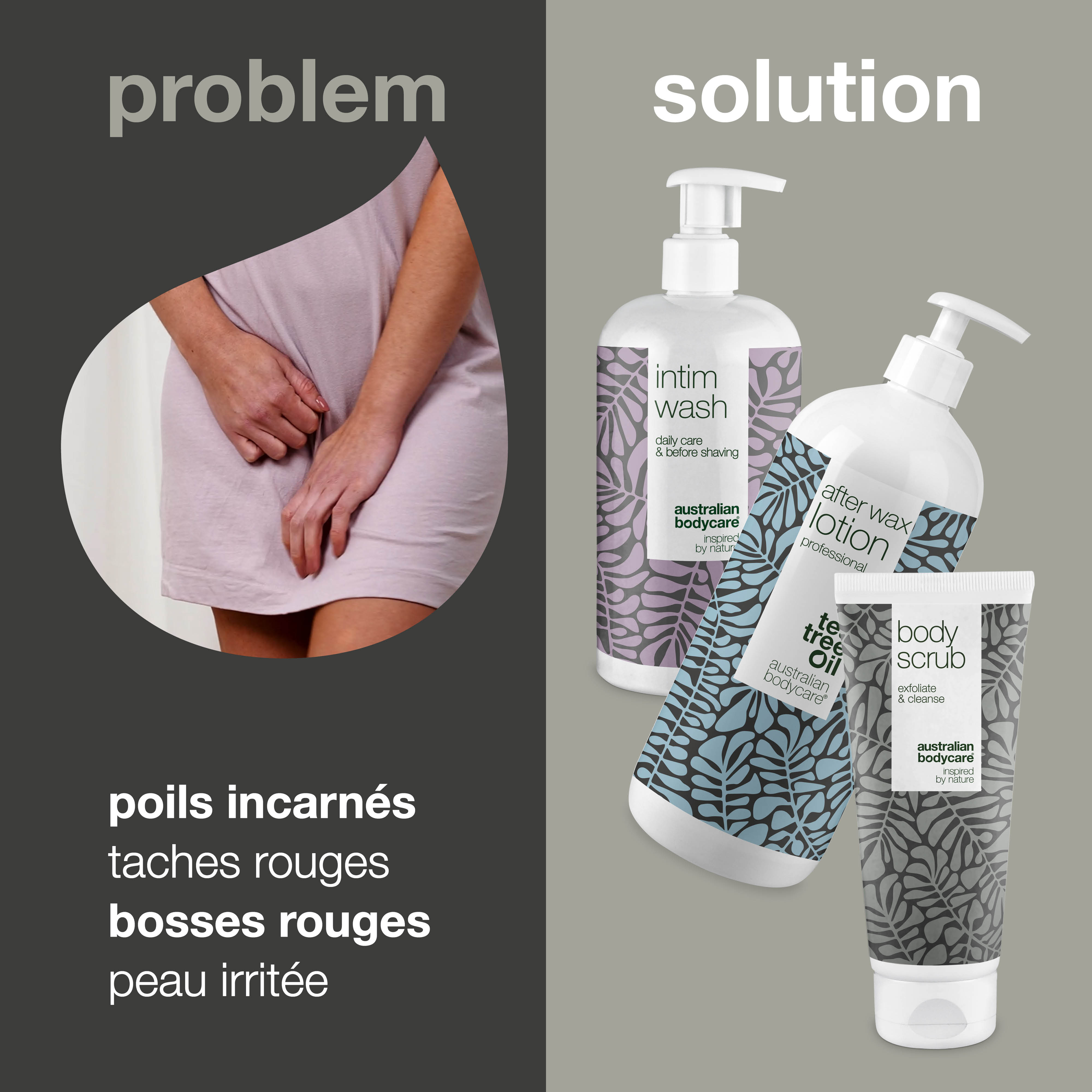 Kit Cire Brésilienne — 3 produits pour épiler le maillot et la zone intime