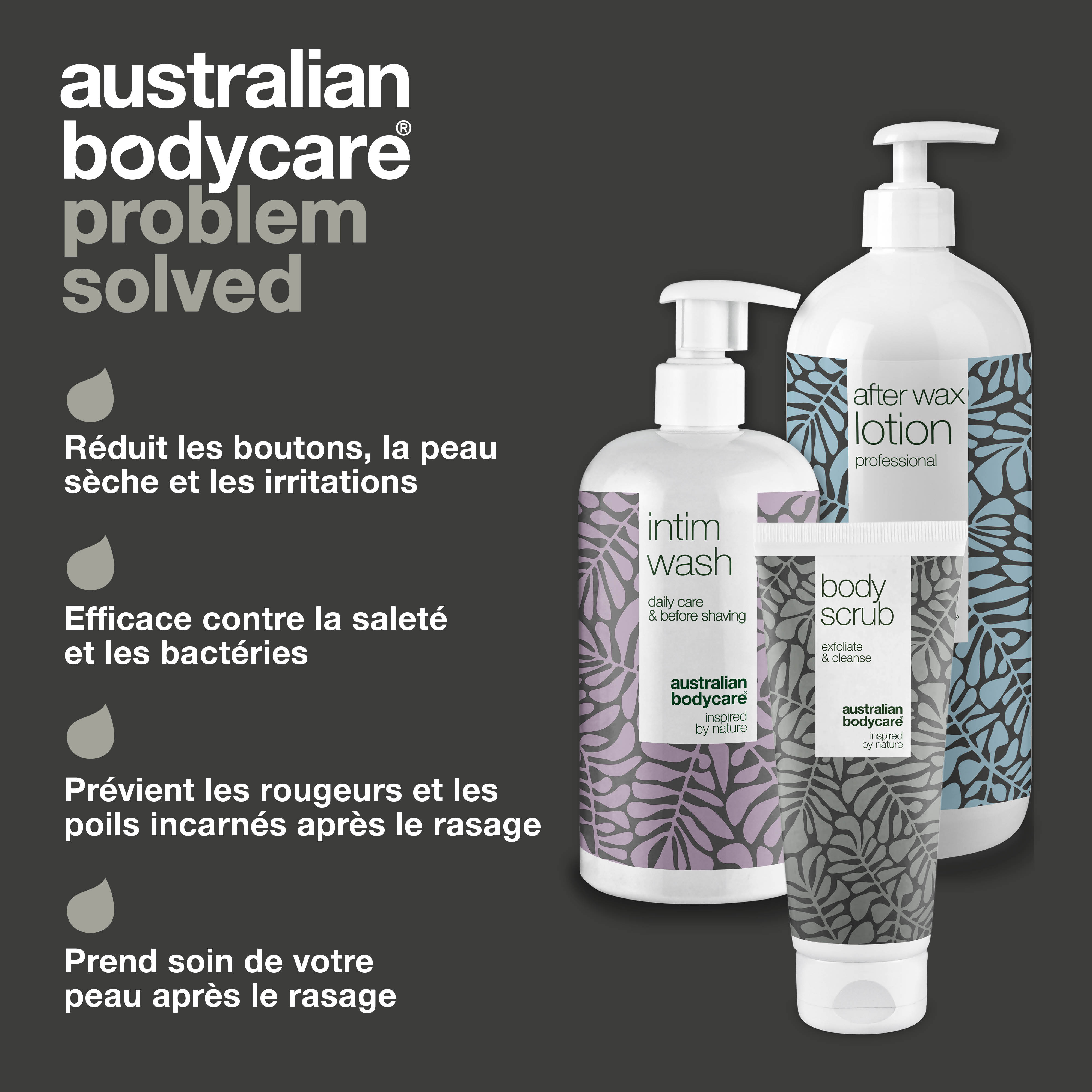 Kit Cire Brésilienne — 3 produits pour épiler le maillot et la zone intime