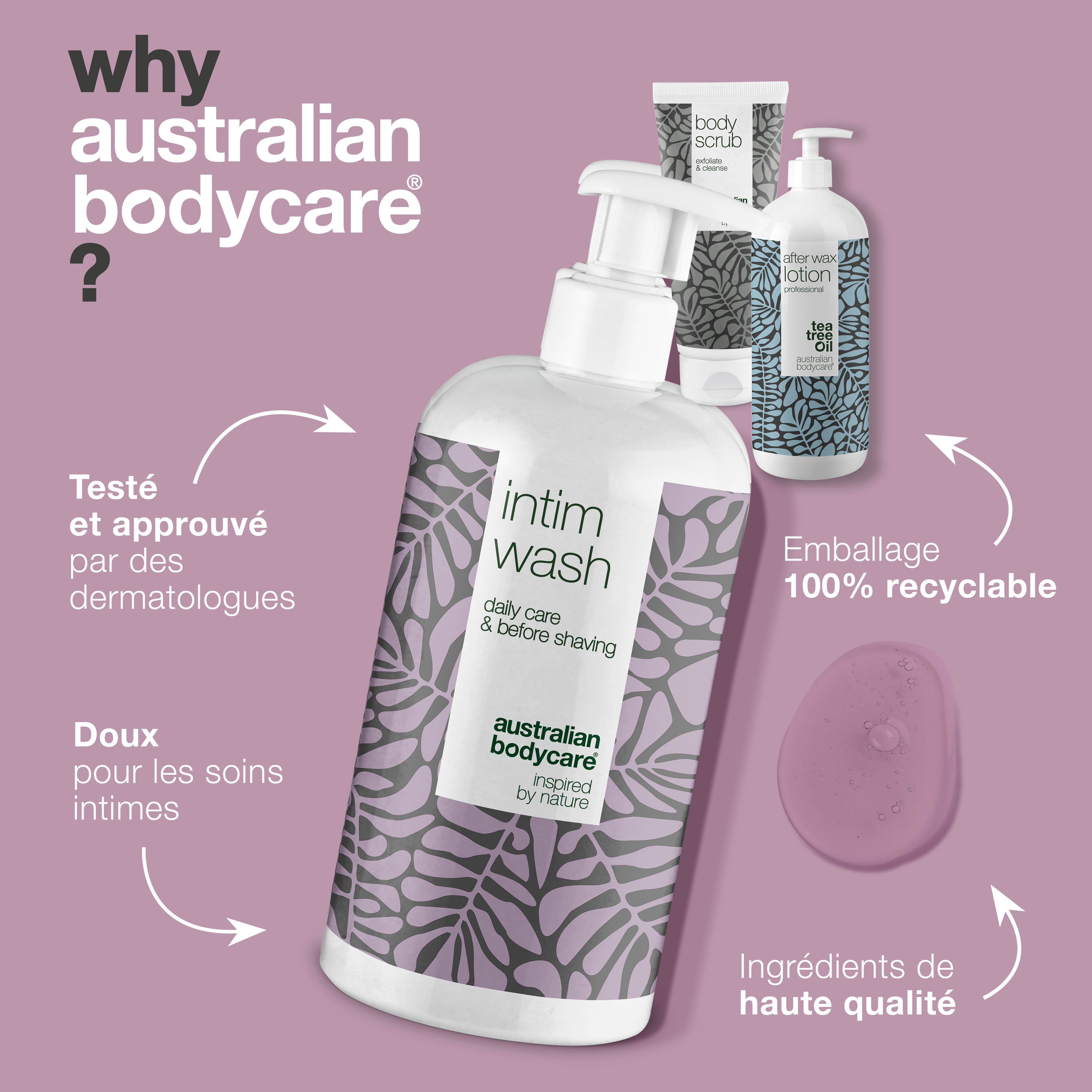 Kit Cire Brésilienne — 3 produits pour épiler le maillot et la zone intime