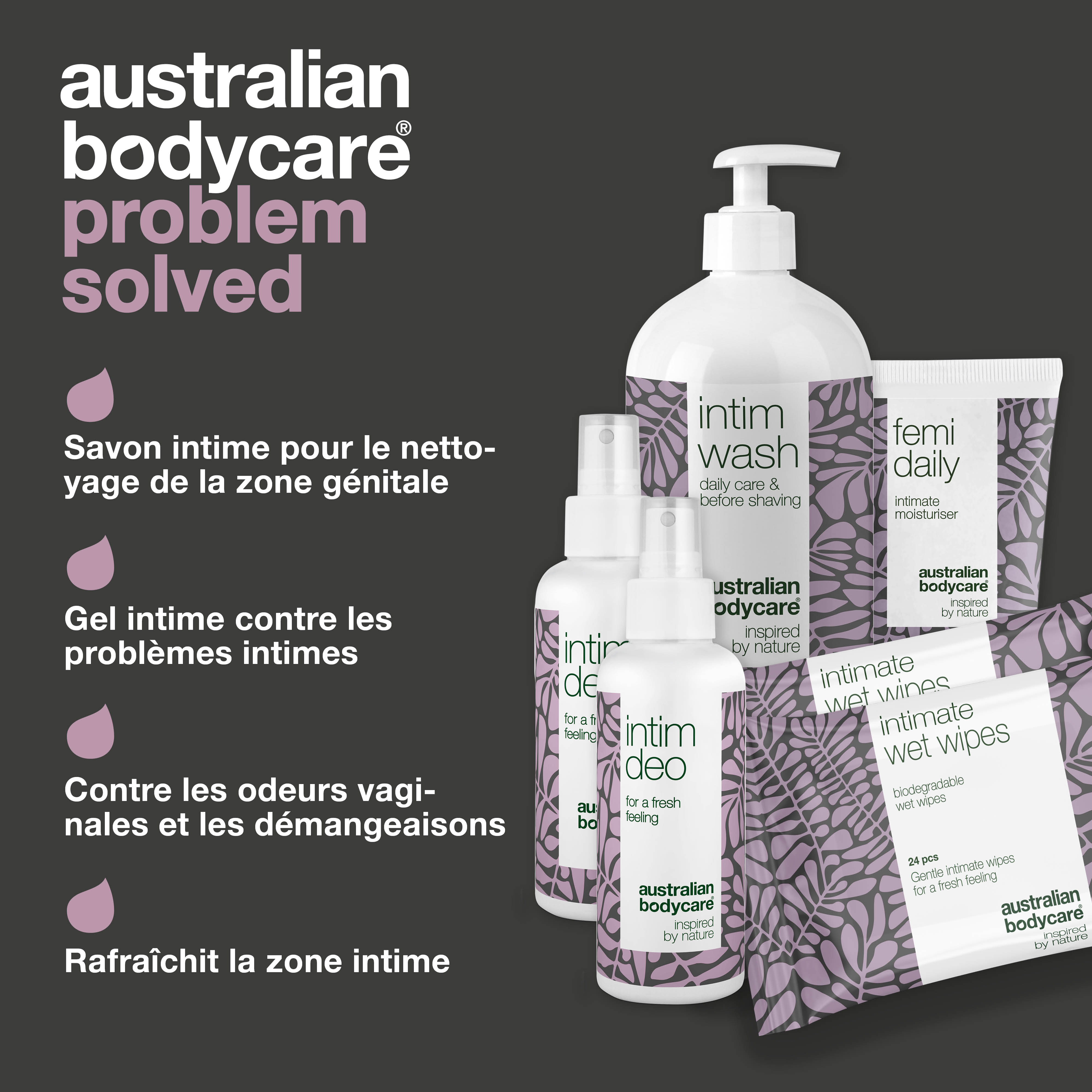 Kit XL pour odeur vaginale — Produits de soins intimes pour odeurs vaginales indésirables
