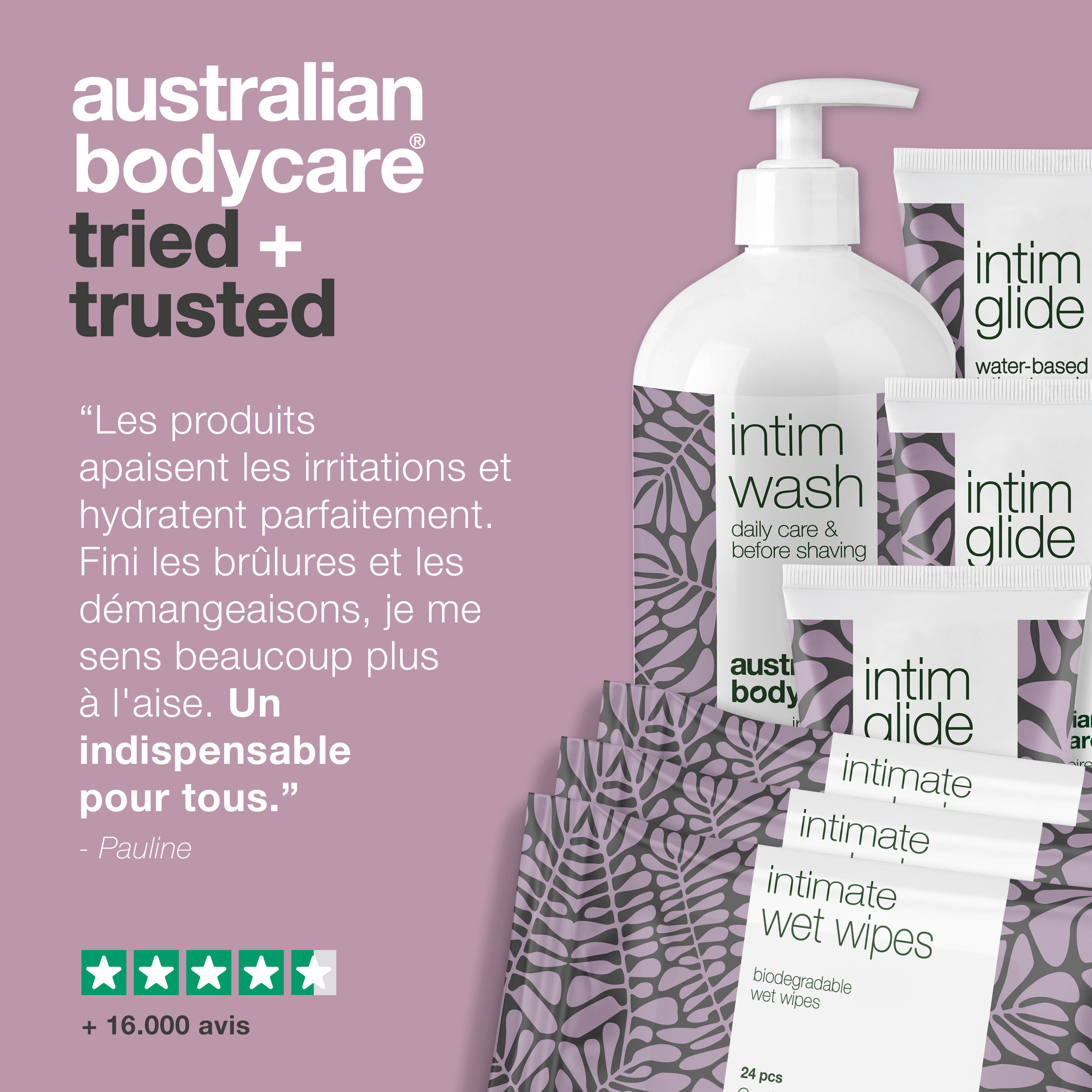 Kit de soins intimes avant, pendant et après les rapports sexuels — Produits intimes pour le soin des désagréments intimes avant, pendant et après les rapports sexuels
