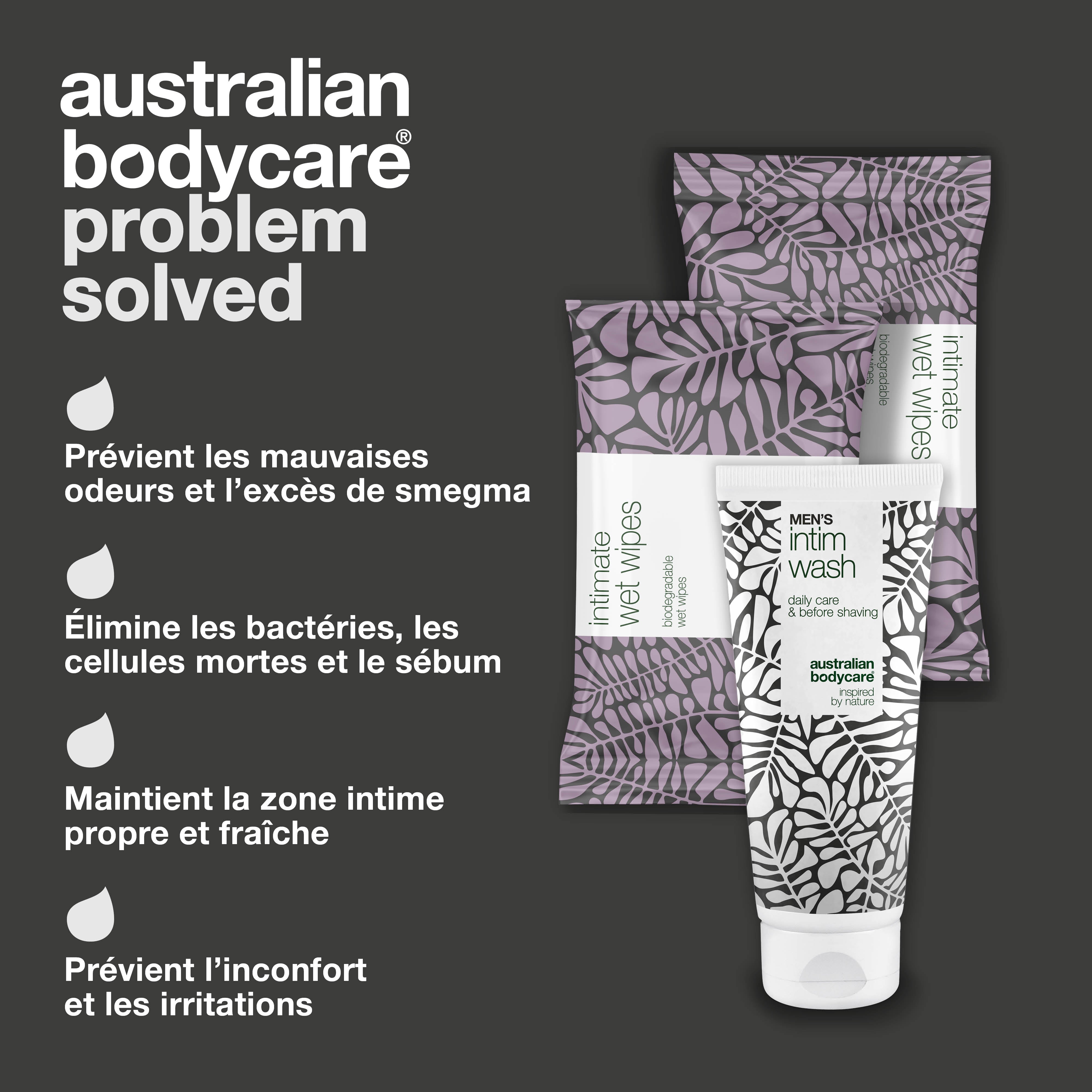 Pack de soins Smegma — Nettoie la zone intime et prévient le smegma