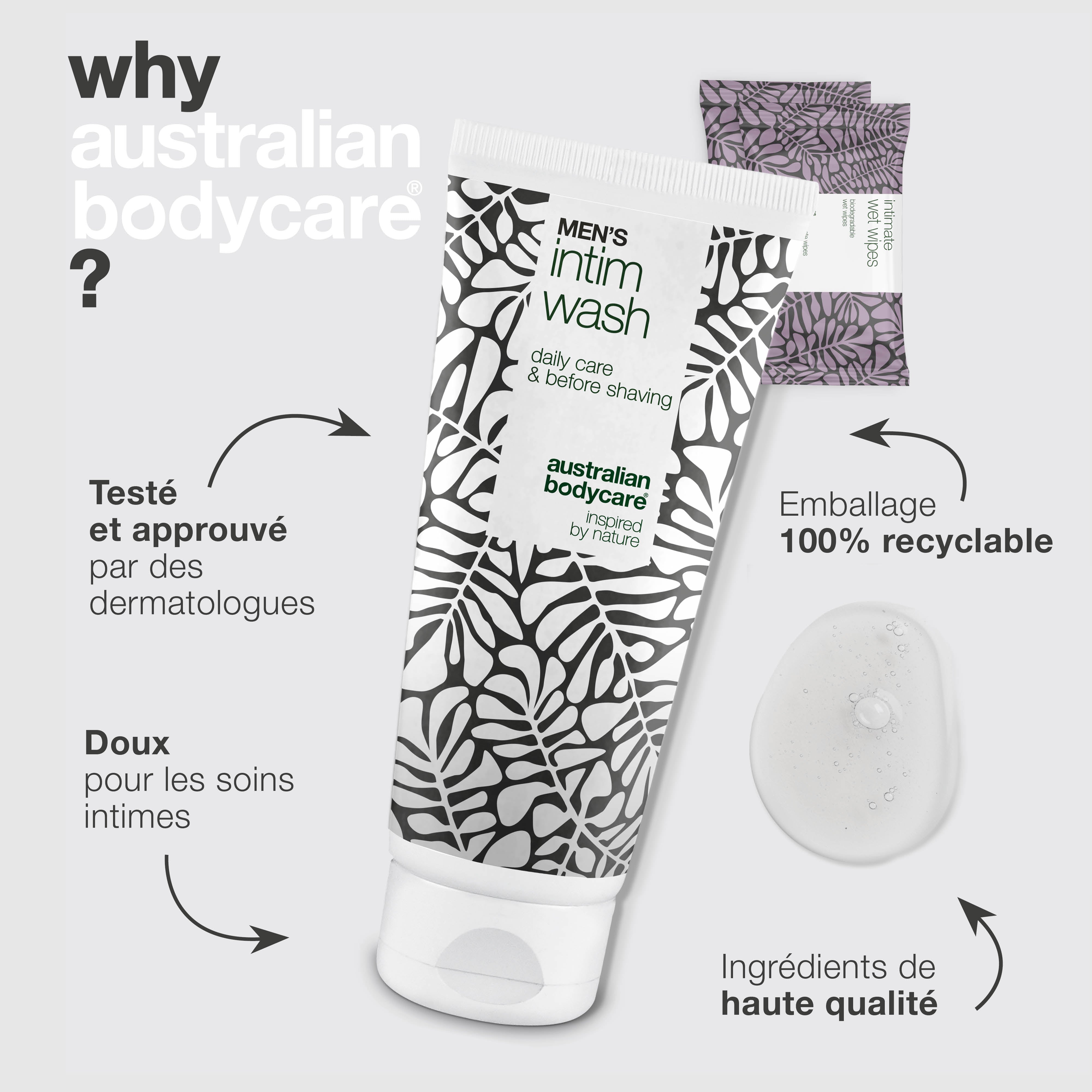 Pack de soins Smegma — Nettoie la zone intime et prévient le smegma