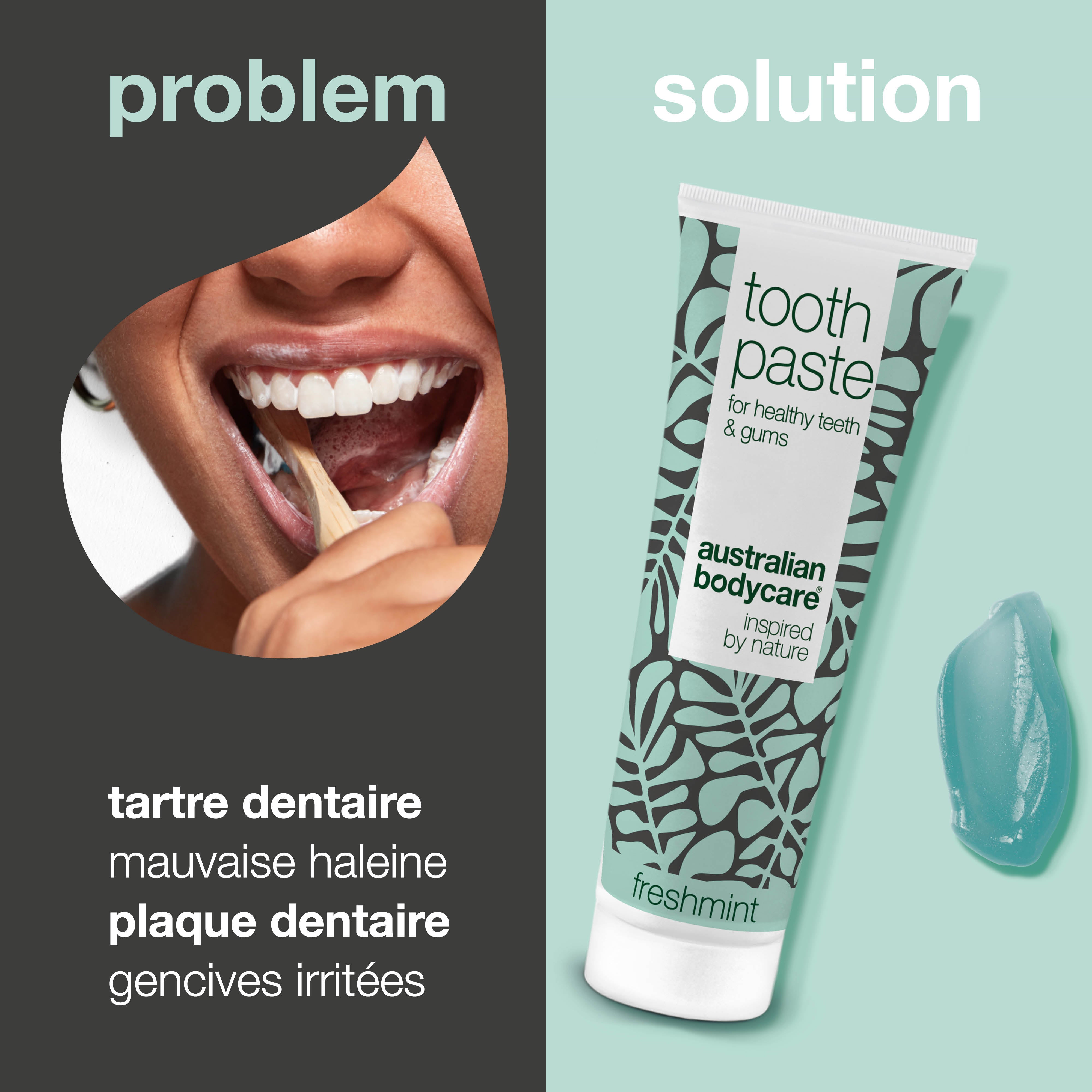 Dentifrice pour le soin du tartre — Contrôle efficace du tartre avec des ingrédients naturels