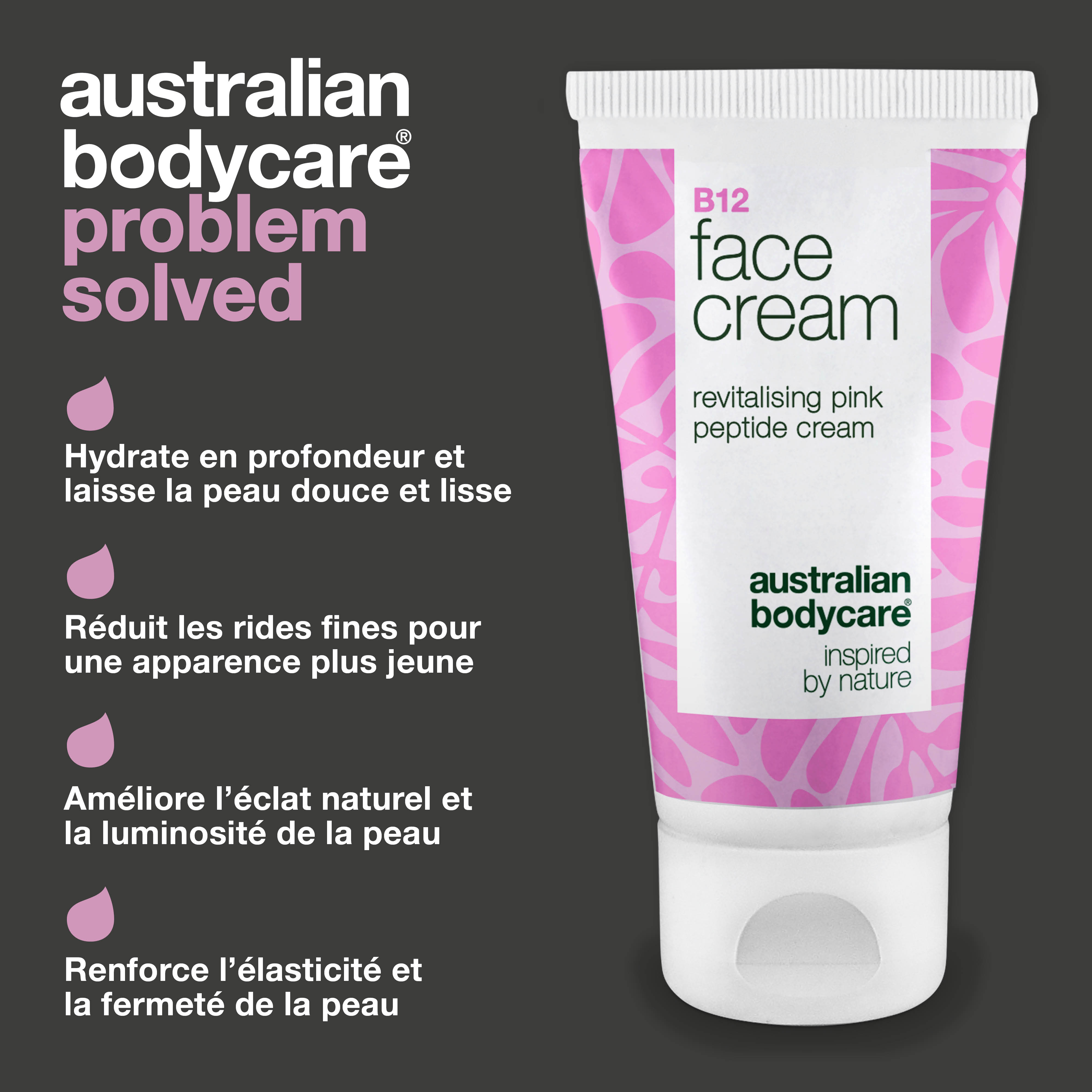 Crème pour le visage B12 – Hydratation renouvelée et éclat naturel – La crème anti-âge aux vitamines B12 réduit les rides, restaure l'hydratation et donne à votre peau un éclat naturel.
