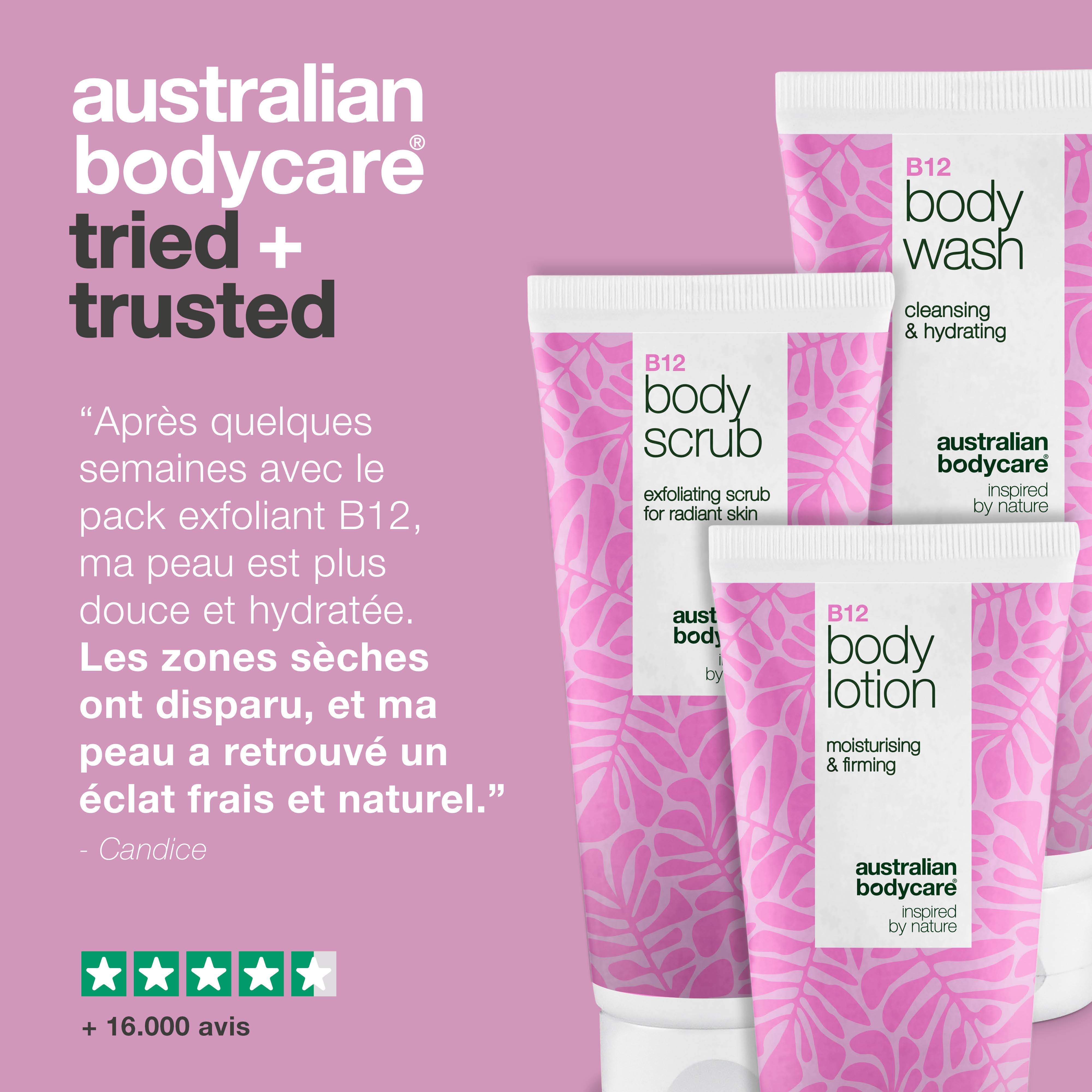 Exfoliez avec B12 pour une peau lisse et éclatante — Éliminez les cellules mortes de la peau et obtenez une peau soyeuse et hydratée grâce à la B12.
