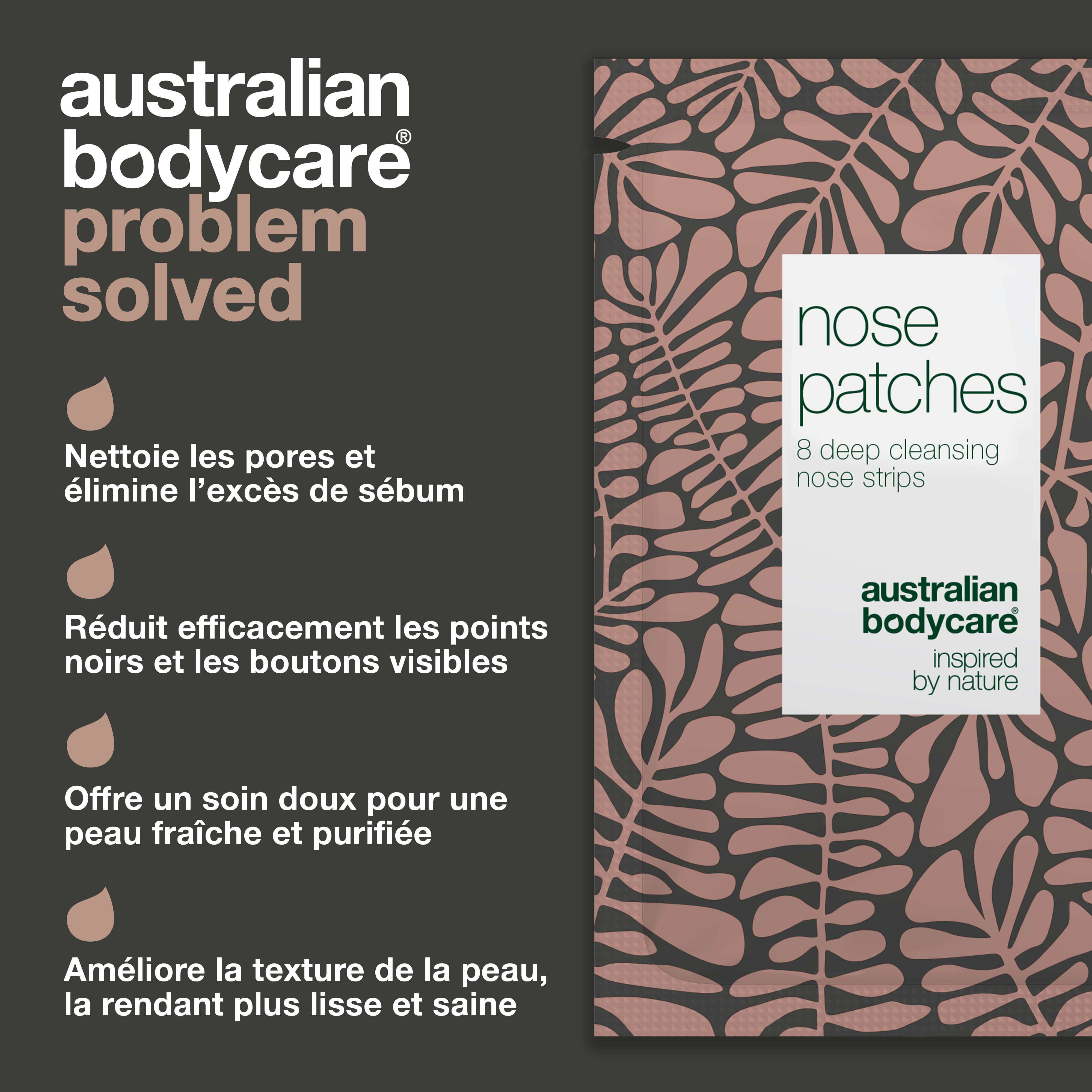 Patchs nasaux efficaces pour les points noirs, les boutons et la peau claire — Des patchs nasaux qui éliminent les boutons, les points noirs et les imperfections. Nettoyez vos pores en profondeur pour une peau plus lisse et plus saine.