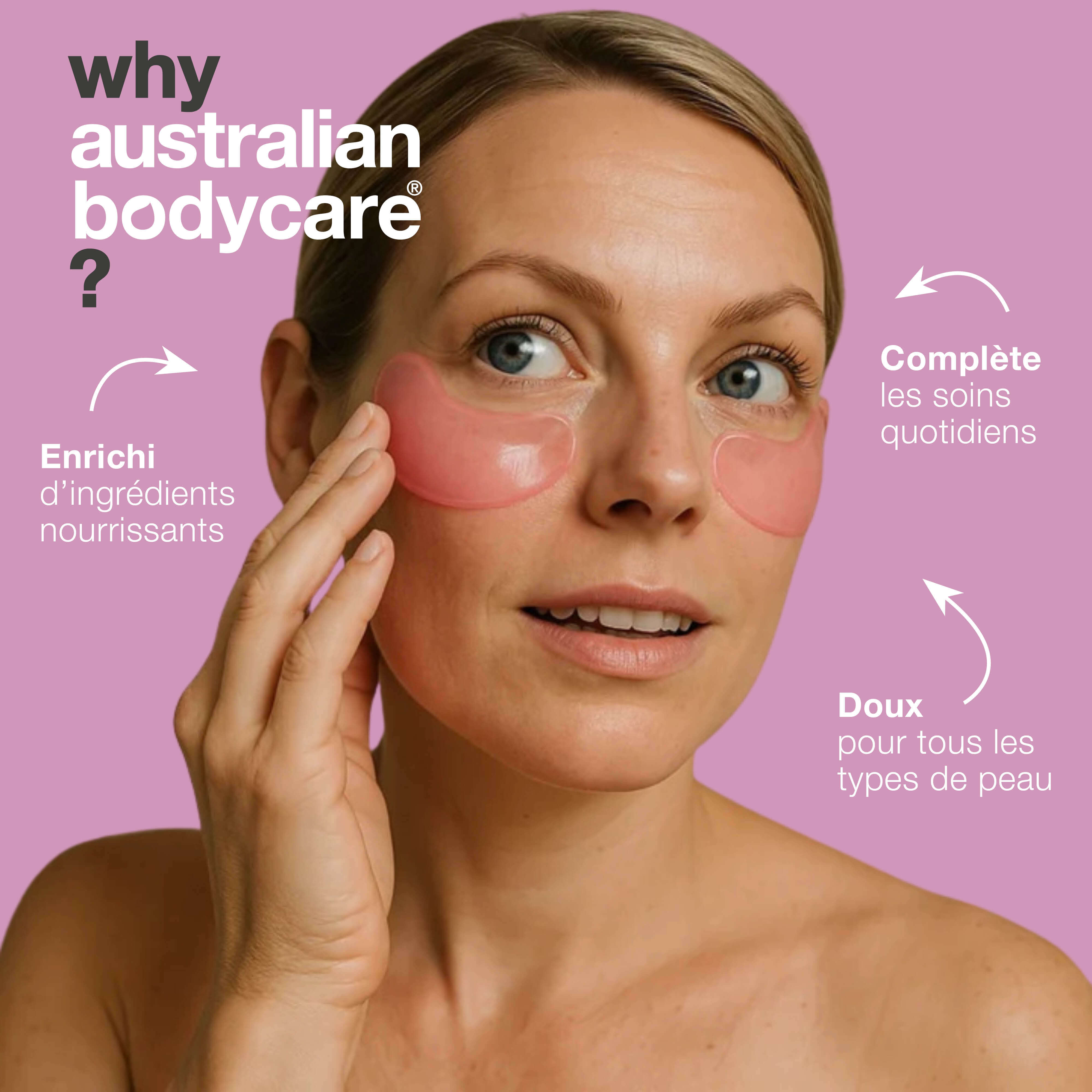 Patch Yeux Vitamine B12 avec Collagène contre Cernes & Poches — Réduisez cernes et poches avec les patch yeux à la vitamine B12. Hydrate et rafraîchit la peau en 20 min. Idéal pour les yeux fatigués.