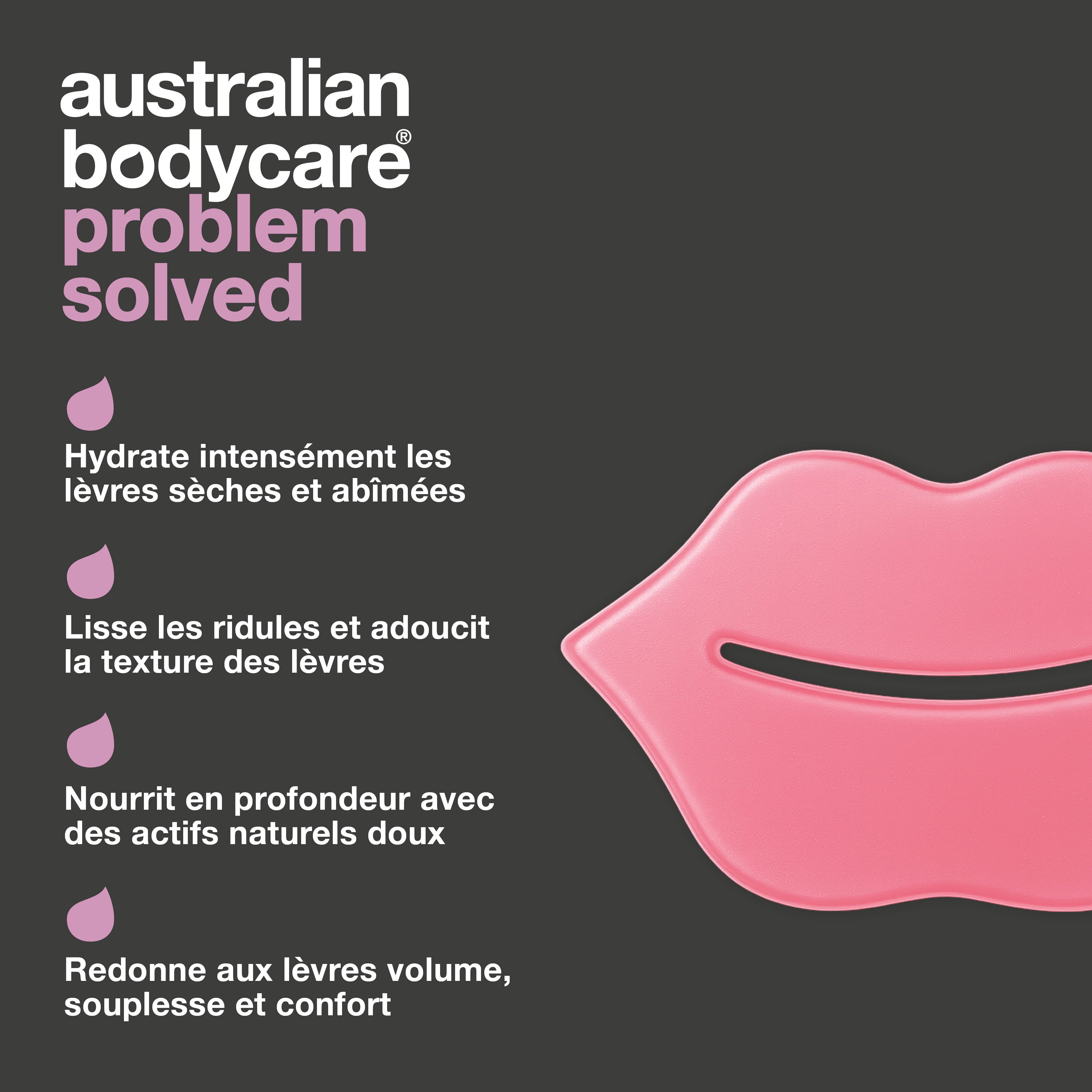 Masque lèvres contre la sécheresse et les ridules. Nourrit, repulpe et protège. Formulé avec B12, Centella Asiatica et acide hyaluronique.