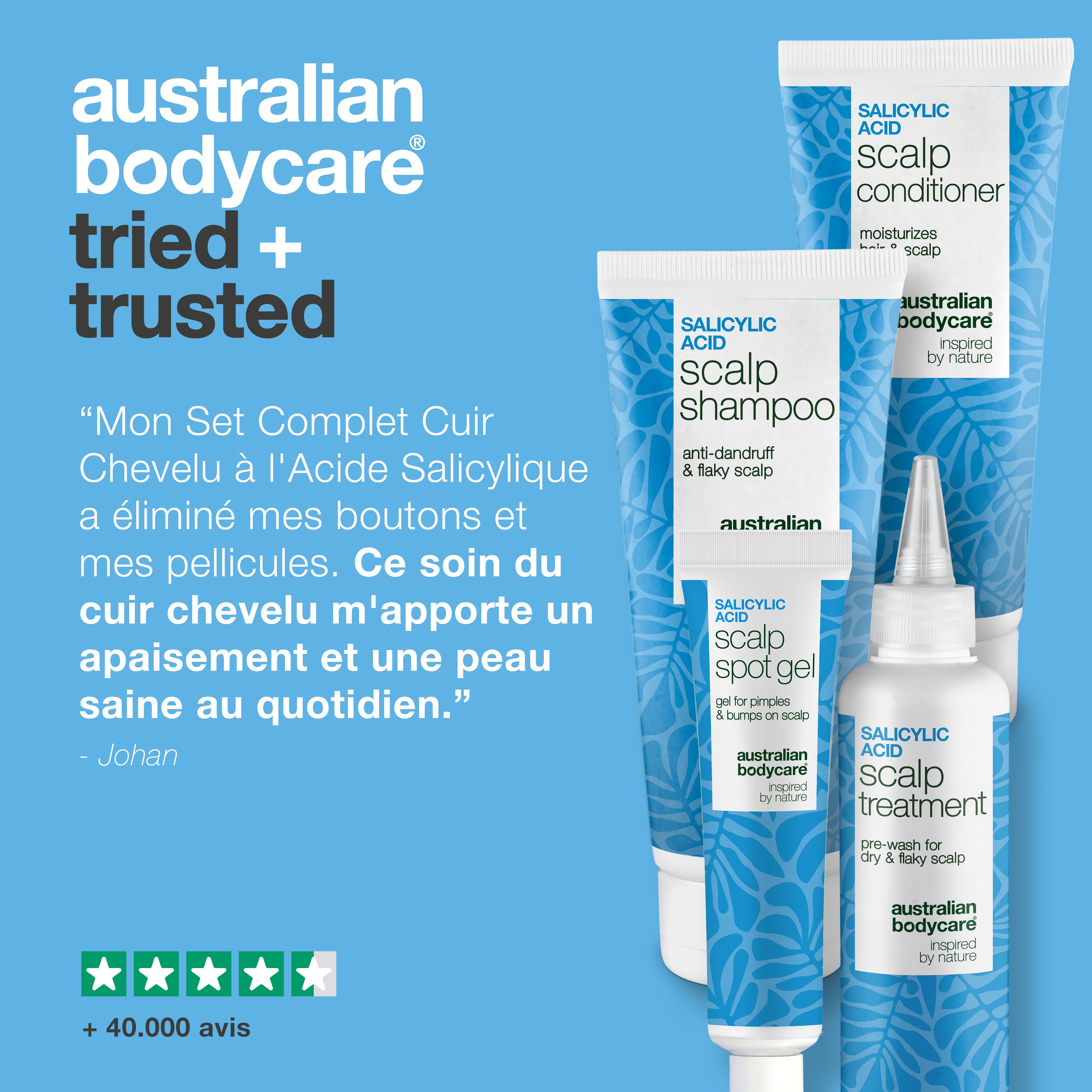 Tried and trusted : avis client sur le kit cuir chevelu – 4,5 étoiles sur plus de 40 000 avis