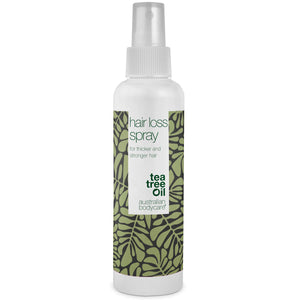 Spray pour la protection des cheveux fins à l'huile de tea tree - Spray pour la perte de cheveux, les cheveux clairsemés et les tempes hautes