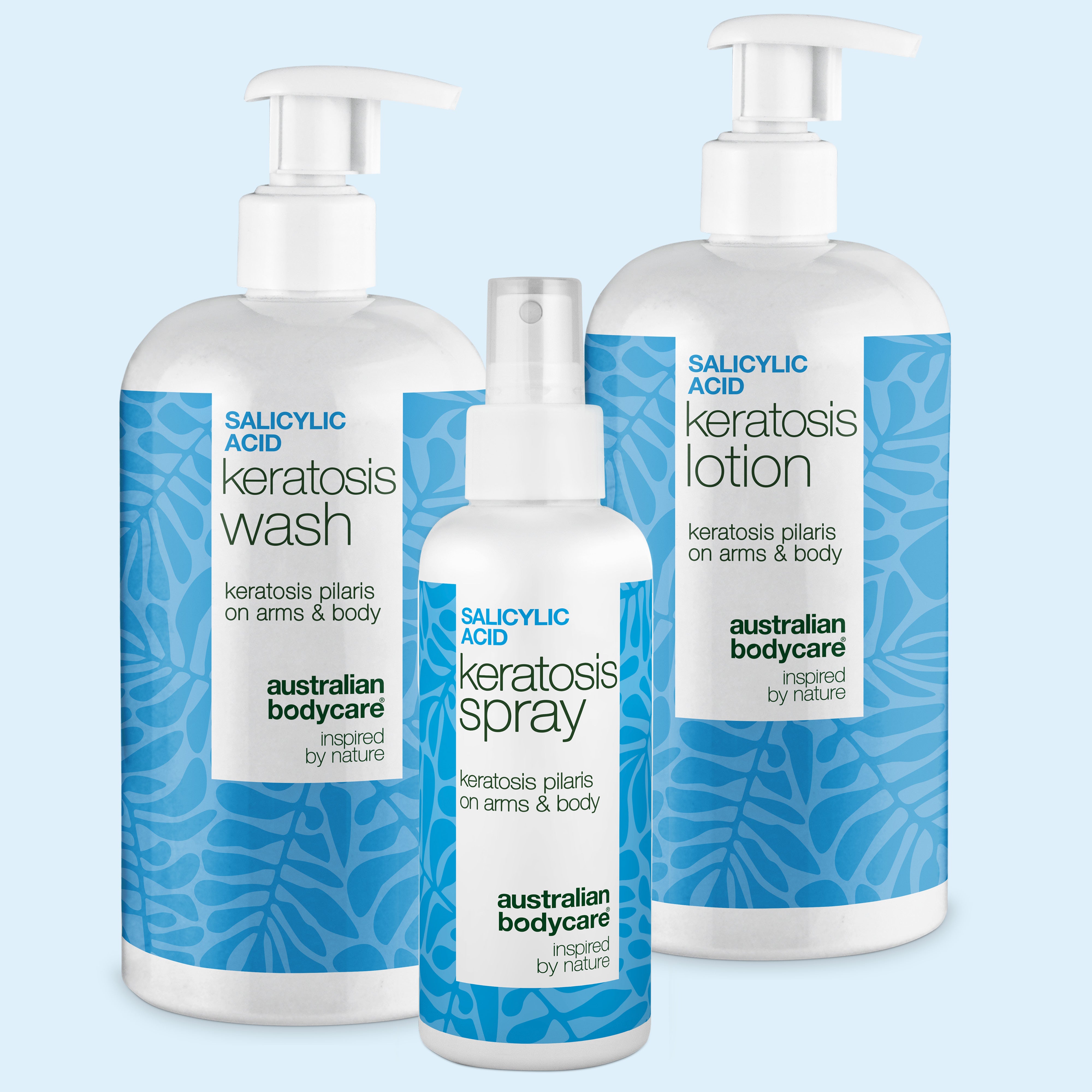 Kit Kératose Pilaire – Body Wash, Body Lotion et Spray de Australian Bodycare