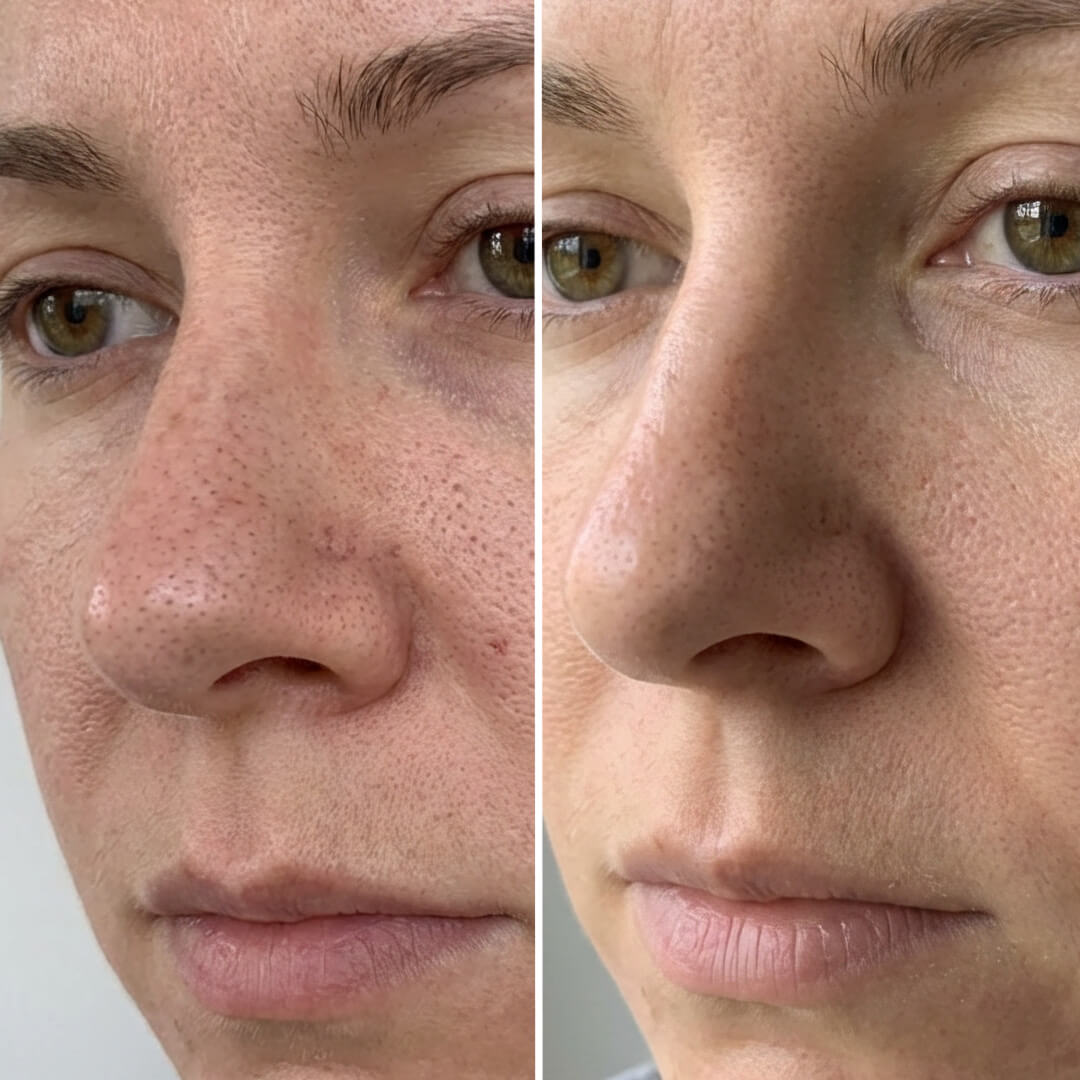 Coffret contre les points noirs et pores obstrués – routine exfoliante à l’acide salicylique pour une peau lisse