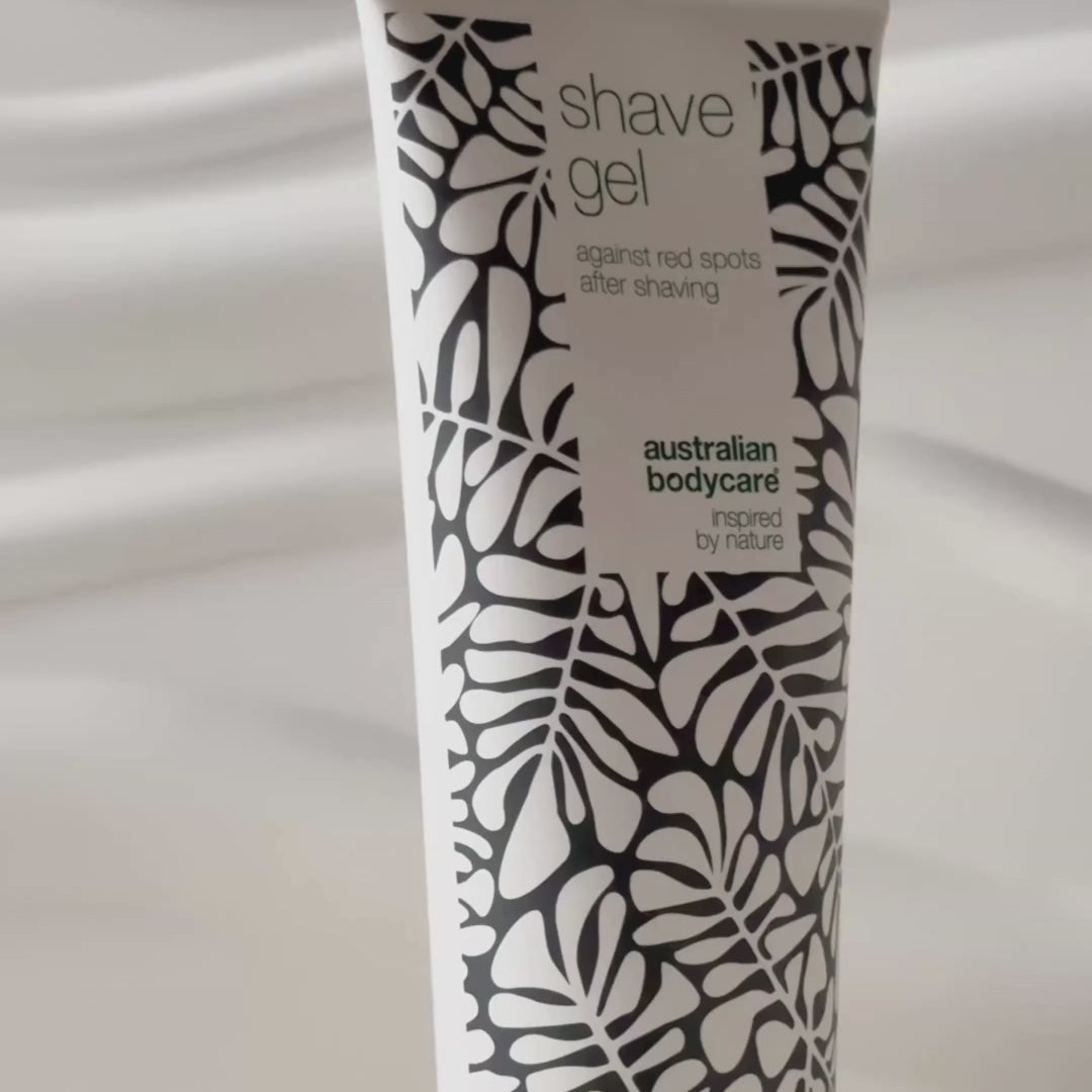 Gel à raser contre le feu du rasoir et les boutons du rasoir — Gel à raser pour prévenir les éruptions cutanées et les poils incarnés