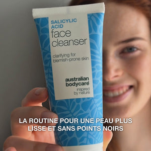 Kit Points Noirs & Pores – Nettoyage à l’Acide Salicylique — Kit pores obstrués et imperfections. Nettoyez et hydratez pour un résultat net. Contient de l'acide salicylique pour une action profonde.