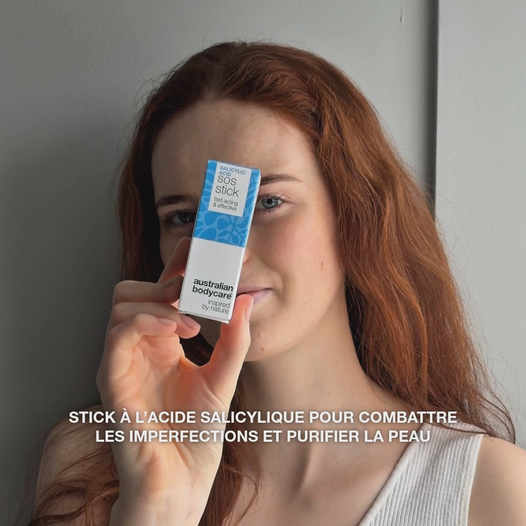 Stick SOS à l’Acide Salicylique contre boutons et rougeurs — Stick SOS à l’Acide Salicylique réduit boutons et rougeurs, purifie les pores et apaise la peau. Avec Acide Salicylique.