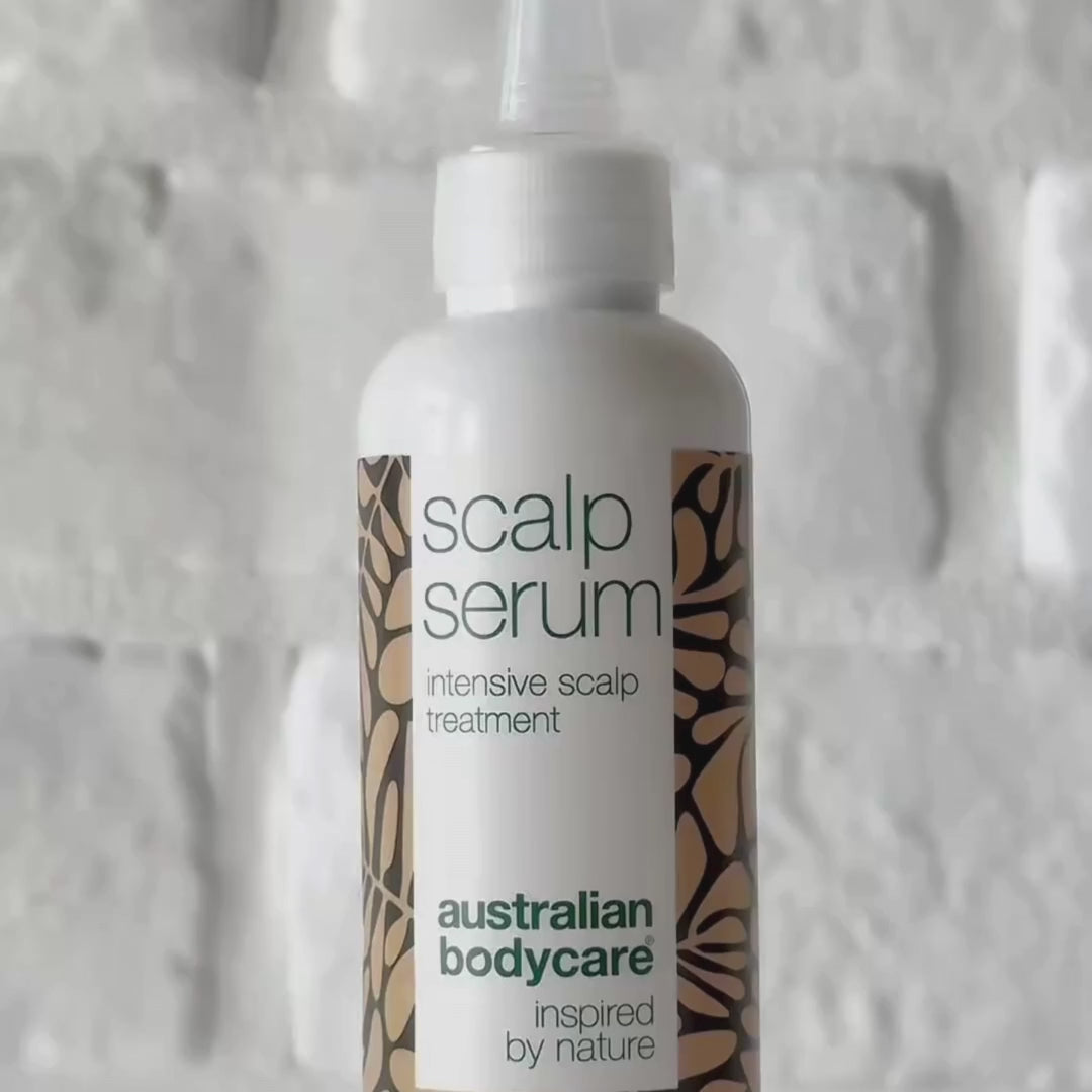Sérum cuir chevelu contre pellicules et sécheresse – apaise démangeaisons, excès de sébum et irritations – Australian Bodycare