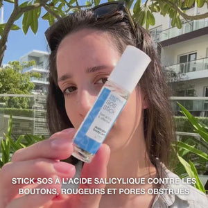 Stick SOS à l’acide salicylique – réduit boutons et rougeurs, purifie et calme la peau rapidement