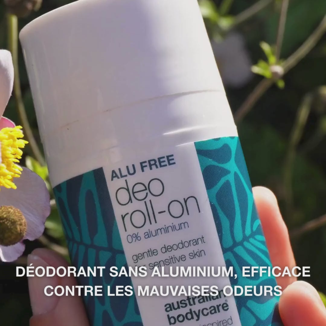 Déodorant roll-on naturel sans aluminium contre les mauvaises odeurs – Australian Bodycare, doux pour la peau