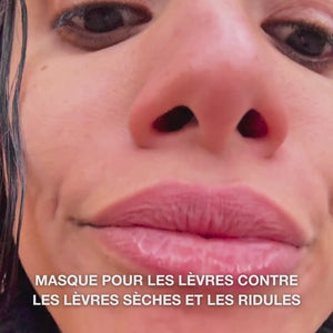 Masque lèvres pour lèvres sèches et gercées – avec B12 — Masque lèvres pour lèvres sèches et abîmées. Hydrate et régénère avec B12, collagène et acide hyaluronique.