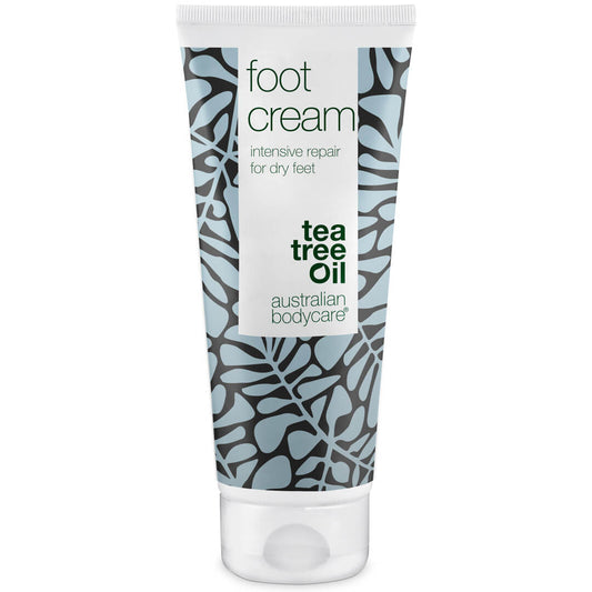 Crème pour les pieds avec 10% d'urée et huile de tea tree - Notre meilleure crème pour les pieds secs avec de l'huile de tea tree 100% naturelle.