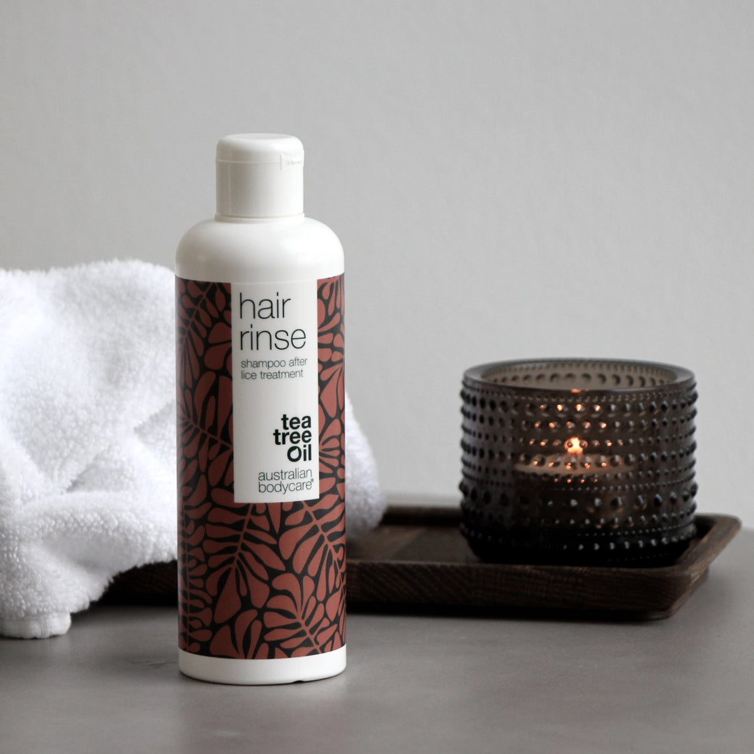 Shampooing préventif anti poux à l'huile de tea tree — Shampooing préventif pour le traitement des poux