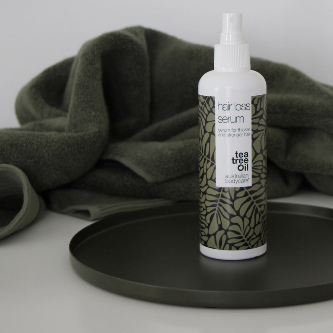 Sérum contre la chute des cheveux avec Biotine, Capilia Longa et Huile de Tea Tree — Sérum contre la chute des cheveux, les cheveux fins et clairsemés