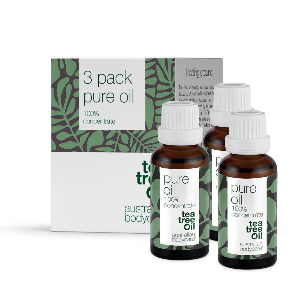 Huile de tea tree concentrée pour les problèmes de peau — Huile essentielle de Tea tree 100% naturelle et non diluée provenant d'Australie