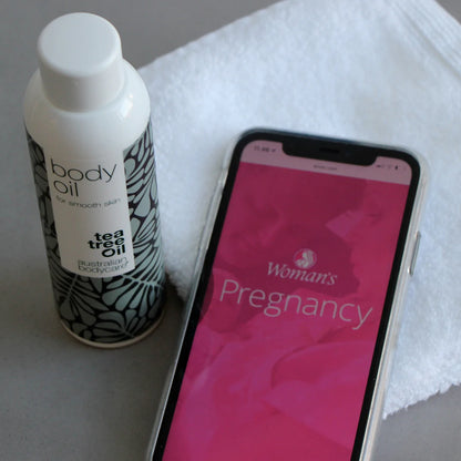 Kit de 2 produits pour grossesse de femme enceinte - Réduit la visibilité des vergetures et est utilisé pour le soin de la peau d'orange