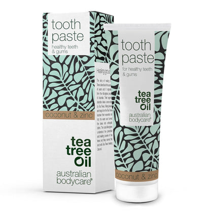 Dentifrice à l'huile de tea tree pour une bonne hygiène bucco dentaire - Pour une bonne santé de la bouche et des soins pour la parodontite et des champignons dans la bouche