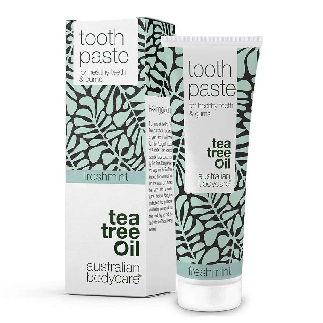 Dentifrice à l'huile de tea tree pour une bonne hygiène bucco dentaire - Pour une bonne santé de la bouche et des soins pour la parodontite et des champignons dans la bouche